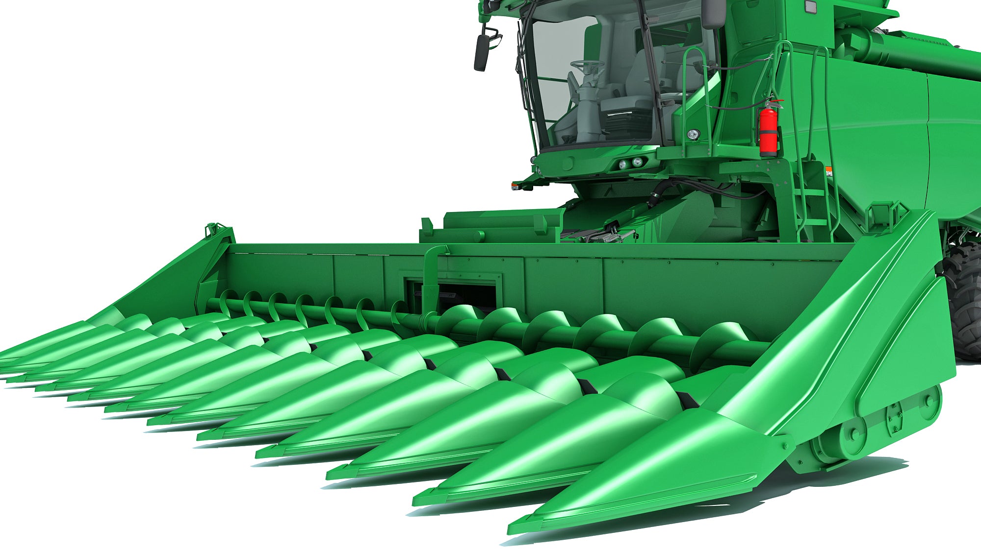 Tracked Combine Harvester