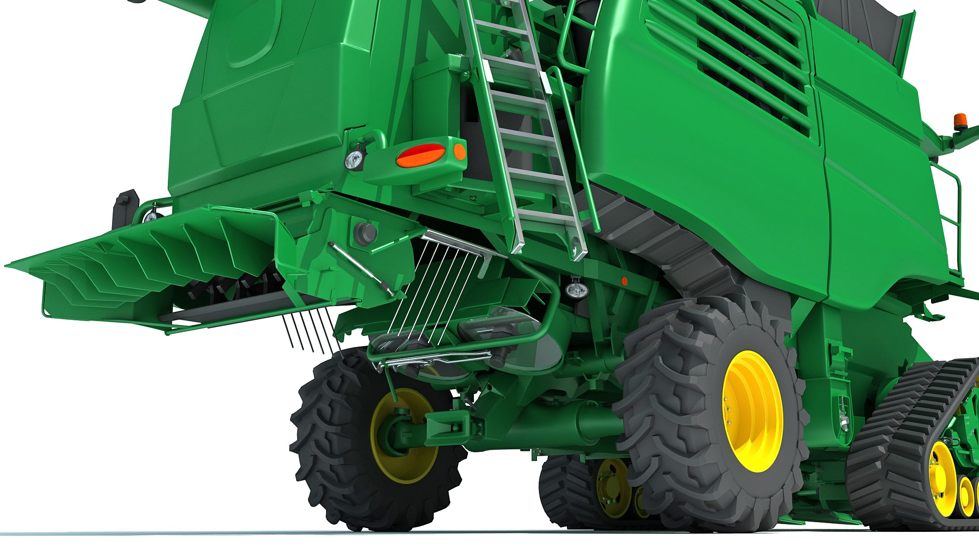 Tracked Combine Harvester