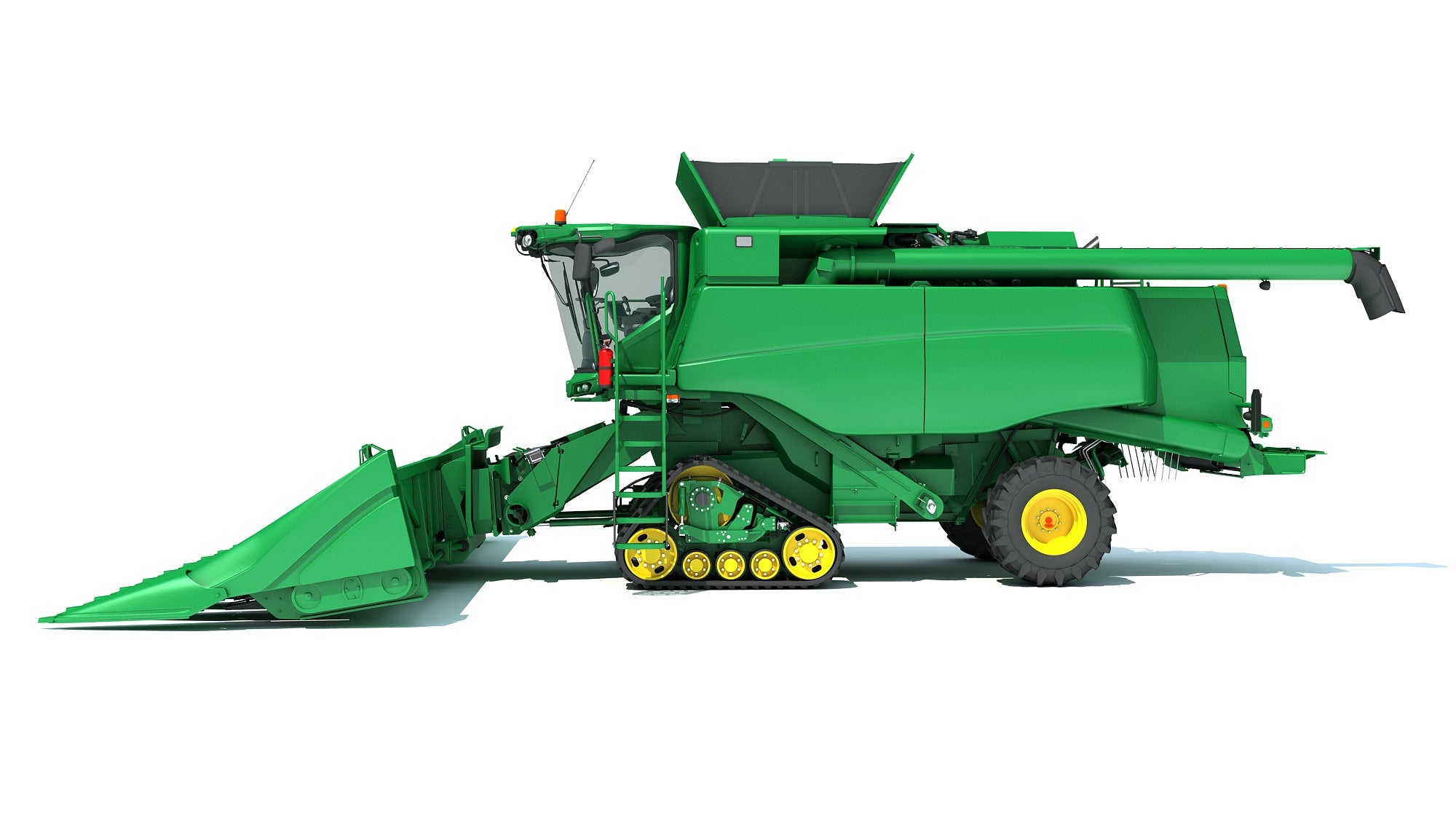Tracked Combine Harvester