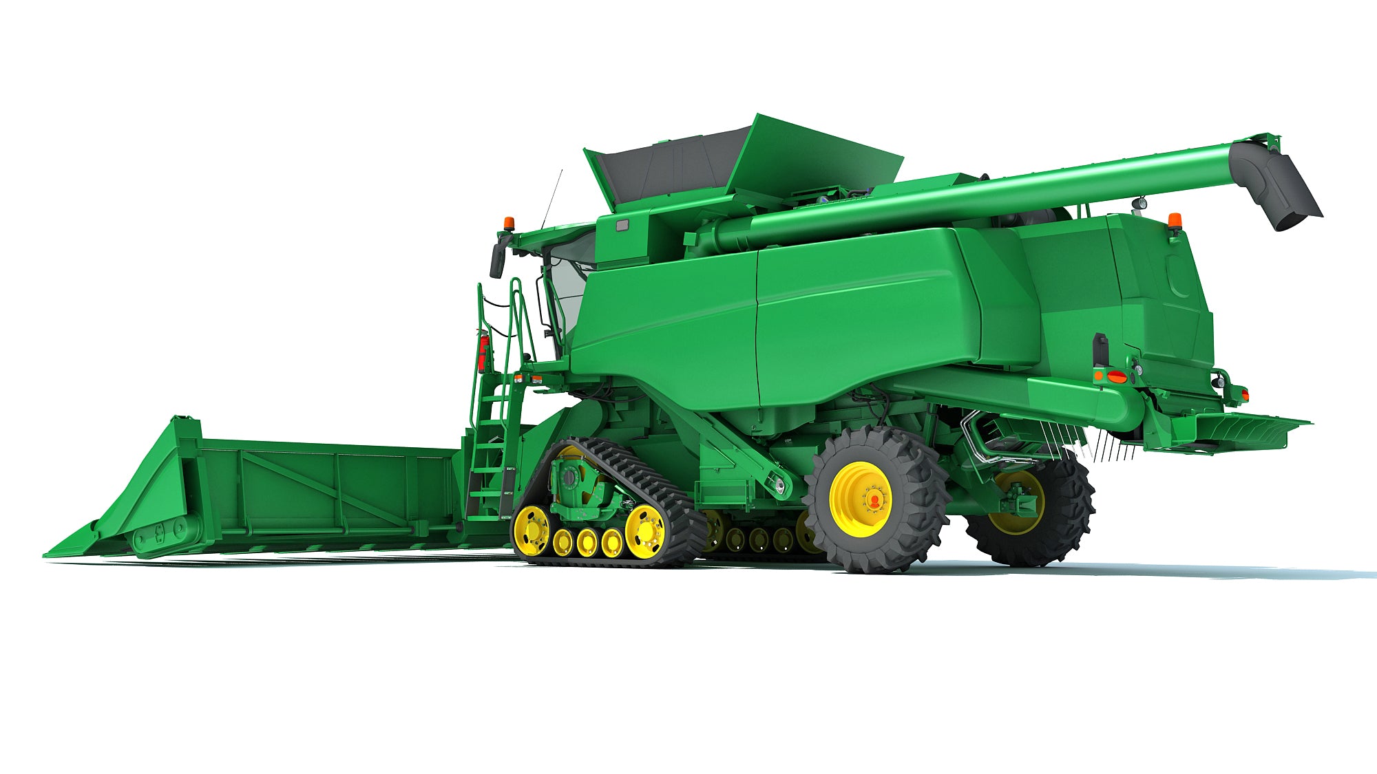 Tracked Combine Harvester