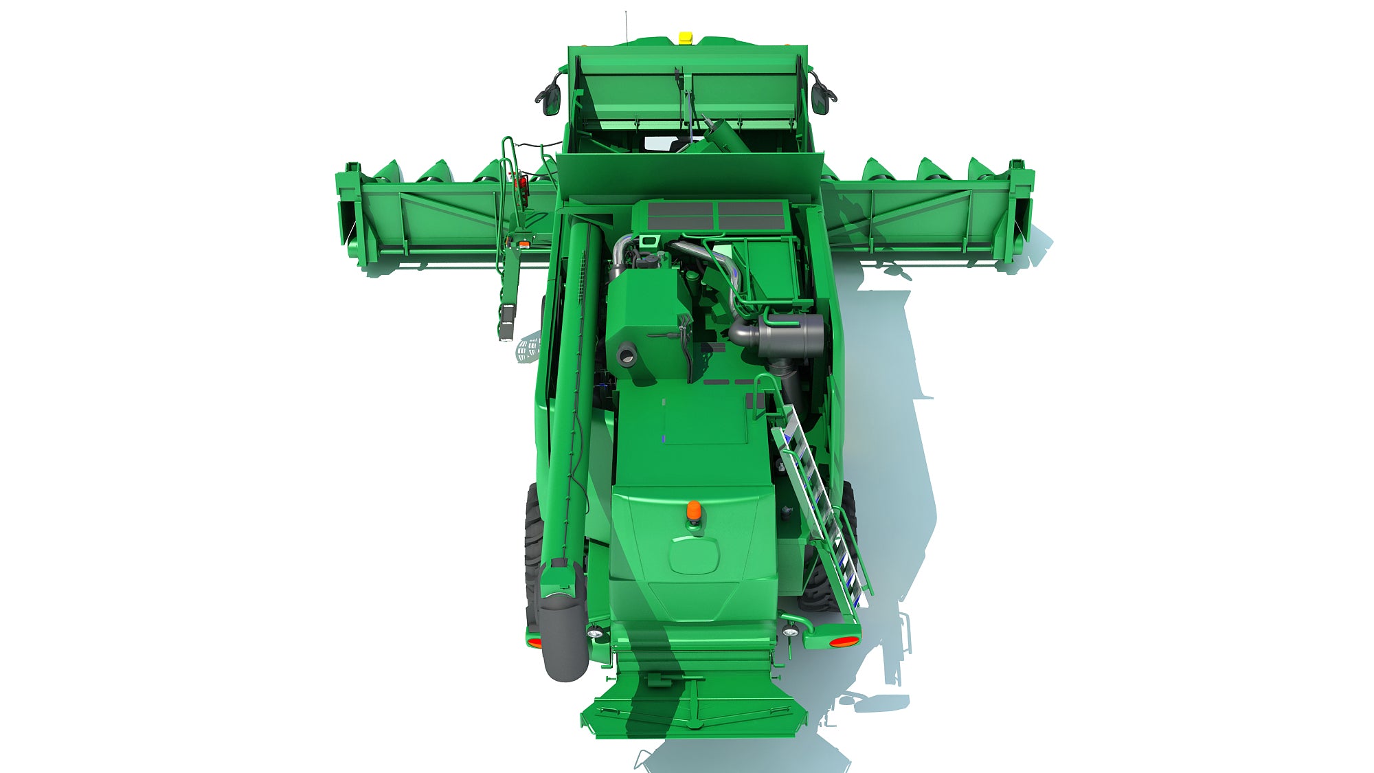 Tracked Combine Harvester