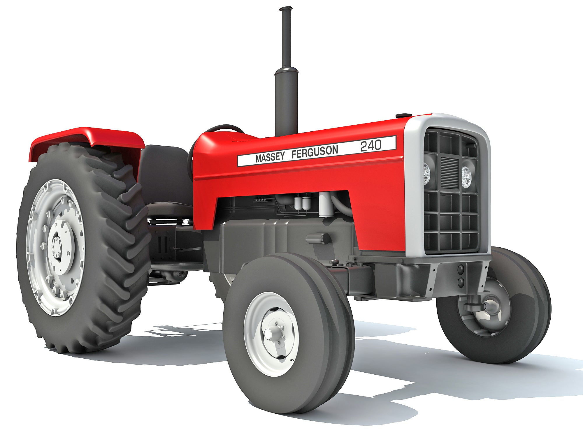 Massey Tractor 3D Models