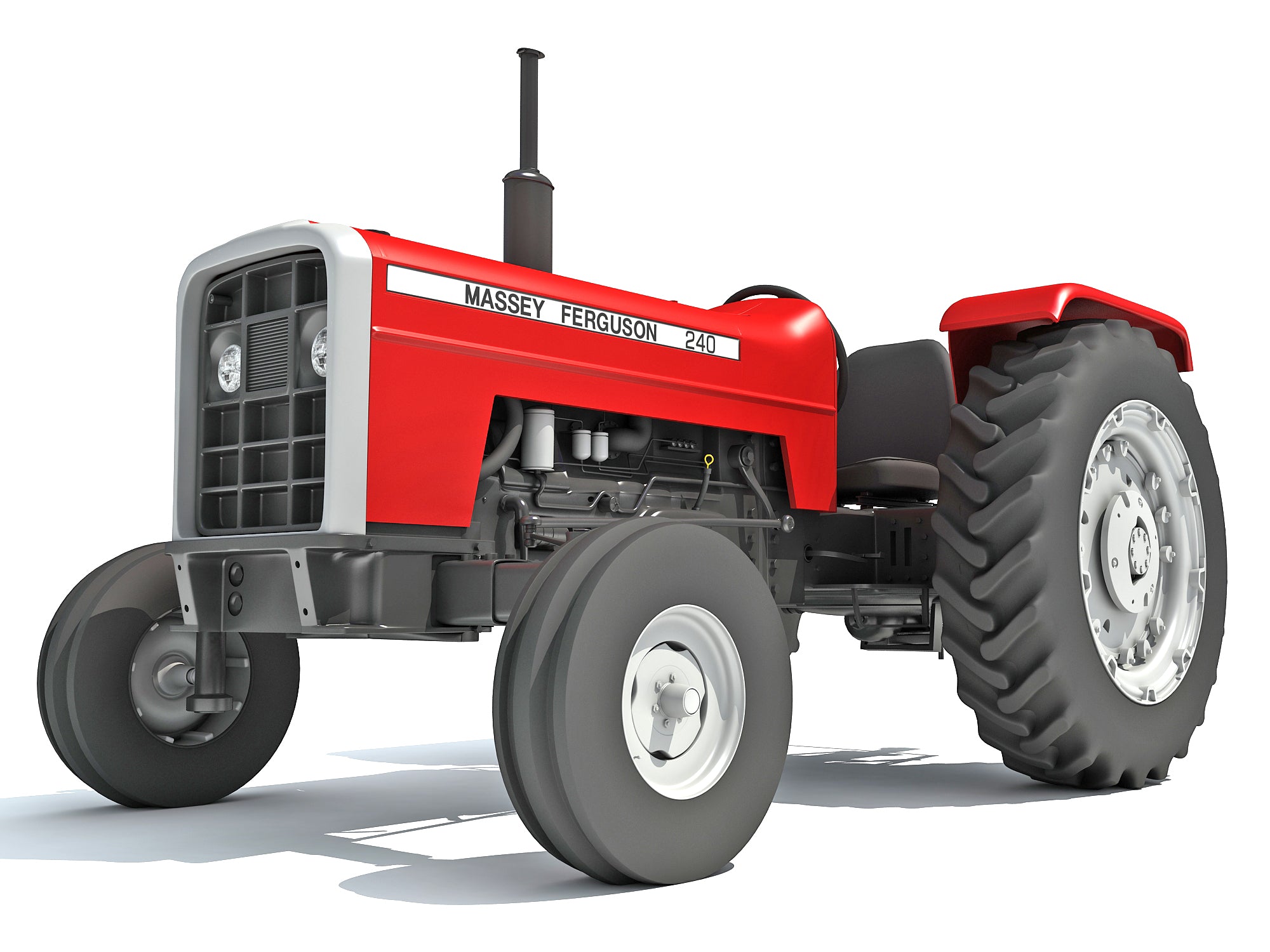 Massey Tractor 3D Models