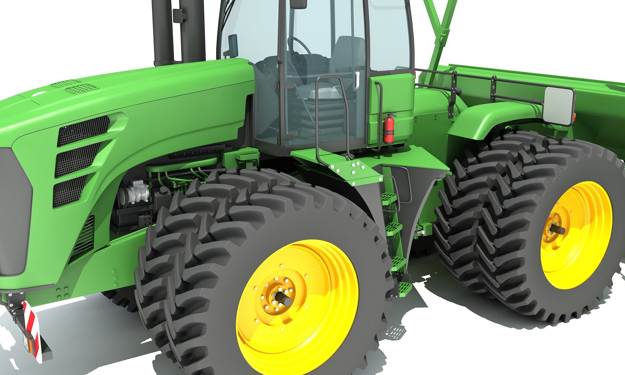 Tractor with Seed Drill