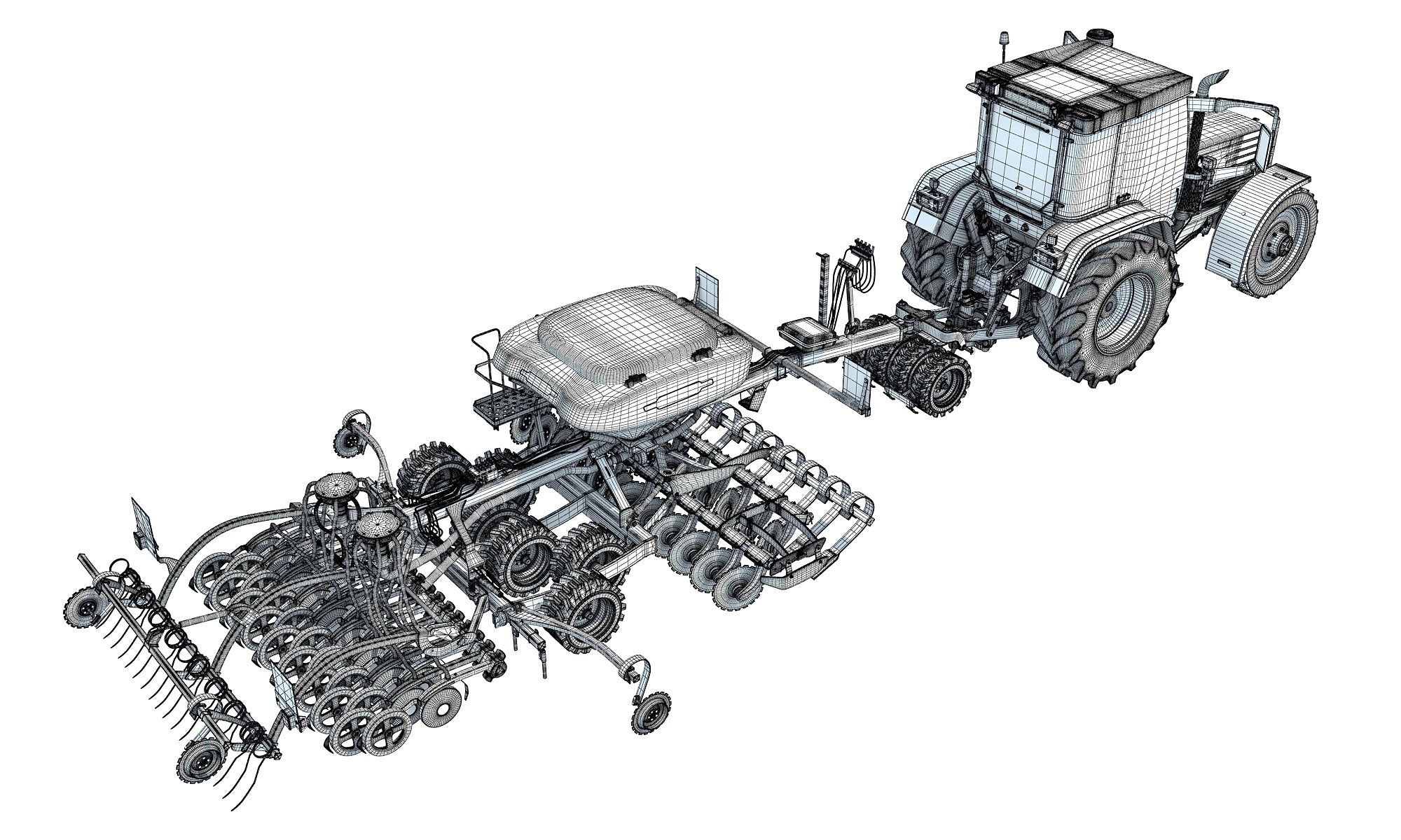 Tractor 3D Models