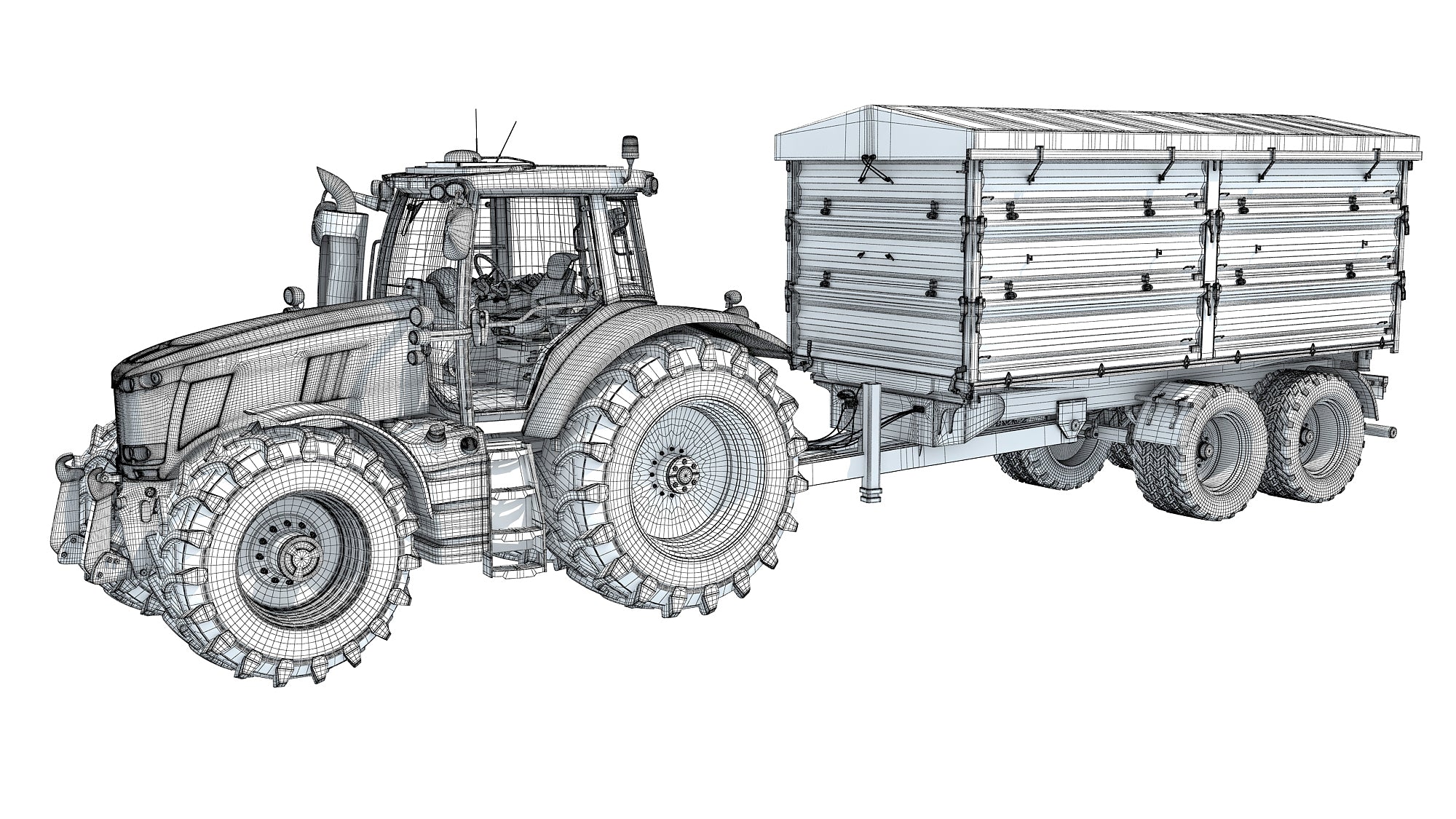 Tractor with Trailer