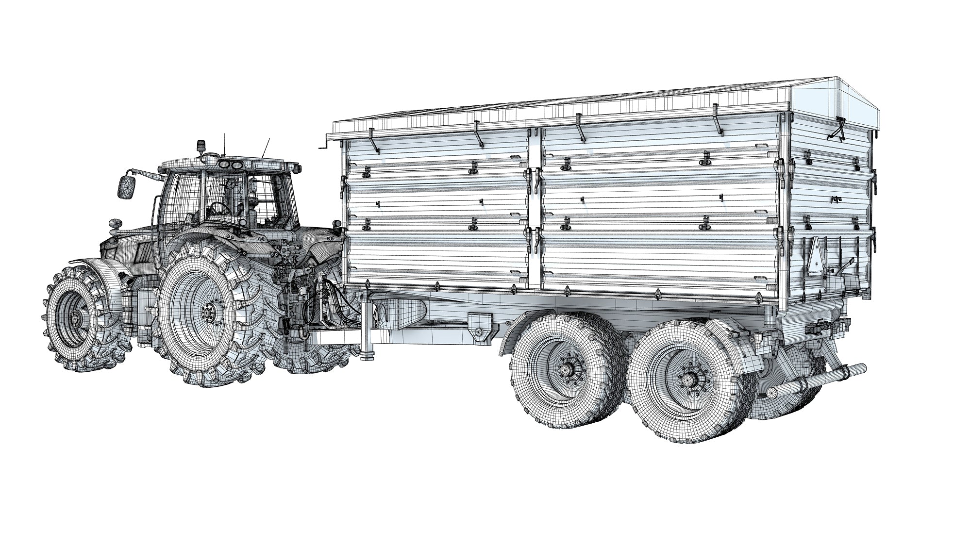 Tractor with Trailer