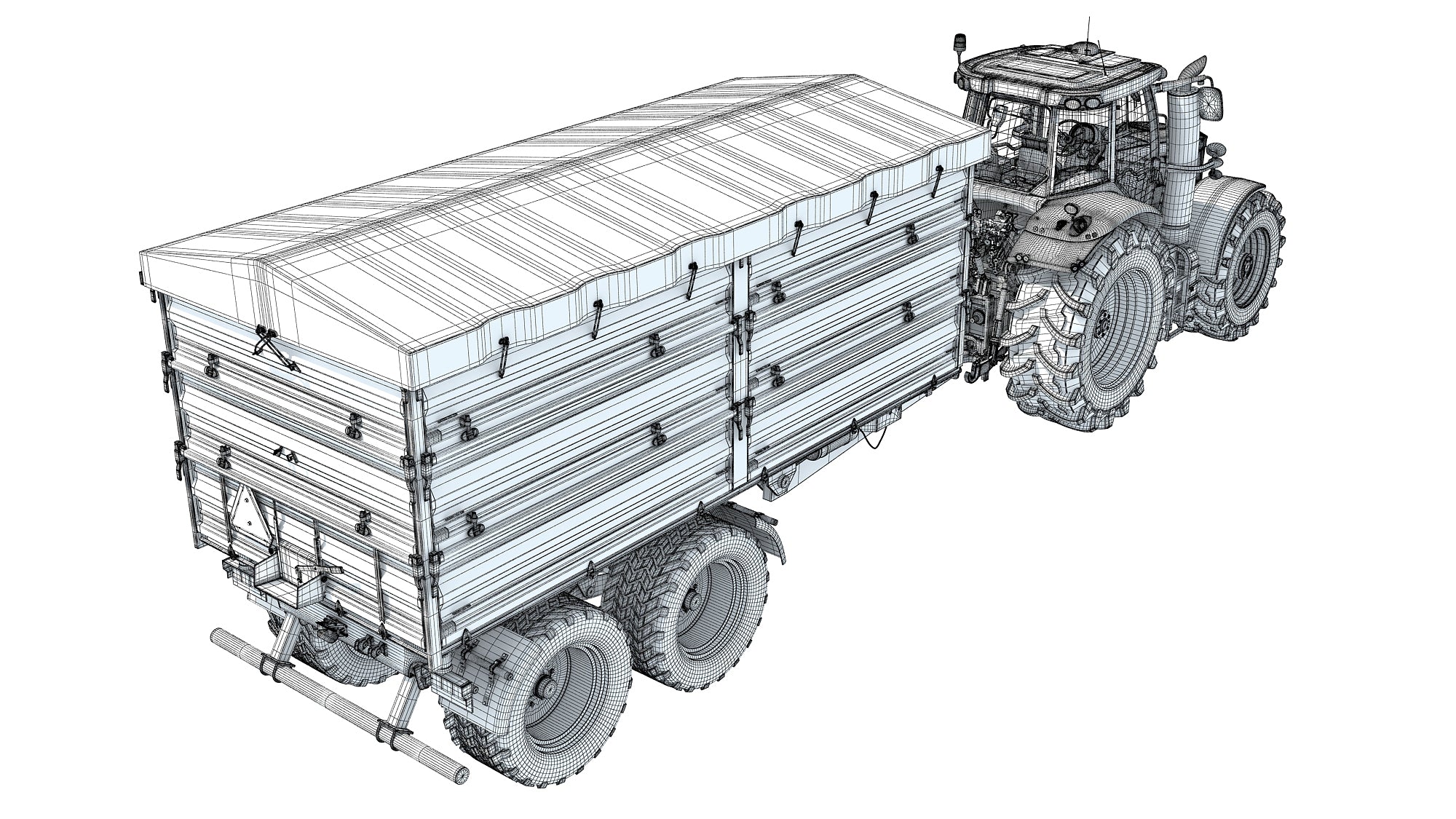 Tractor with Trailer