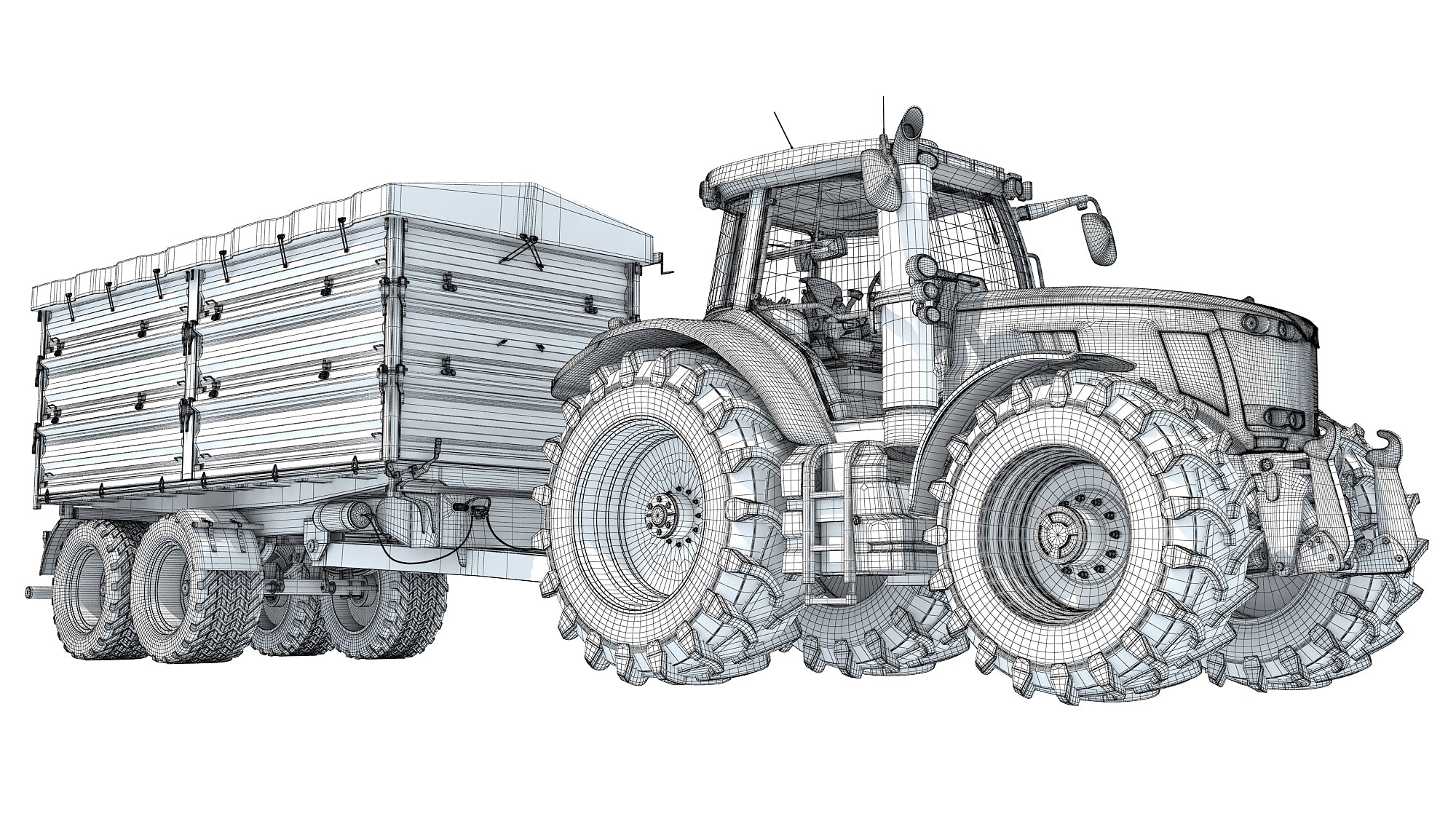 Tractor with Trailer