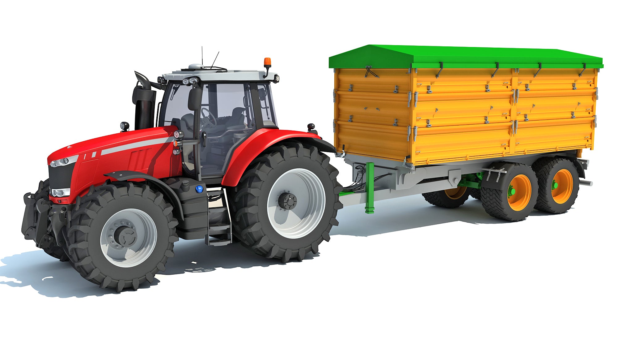 Tractor with Trailer