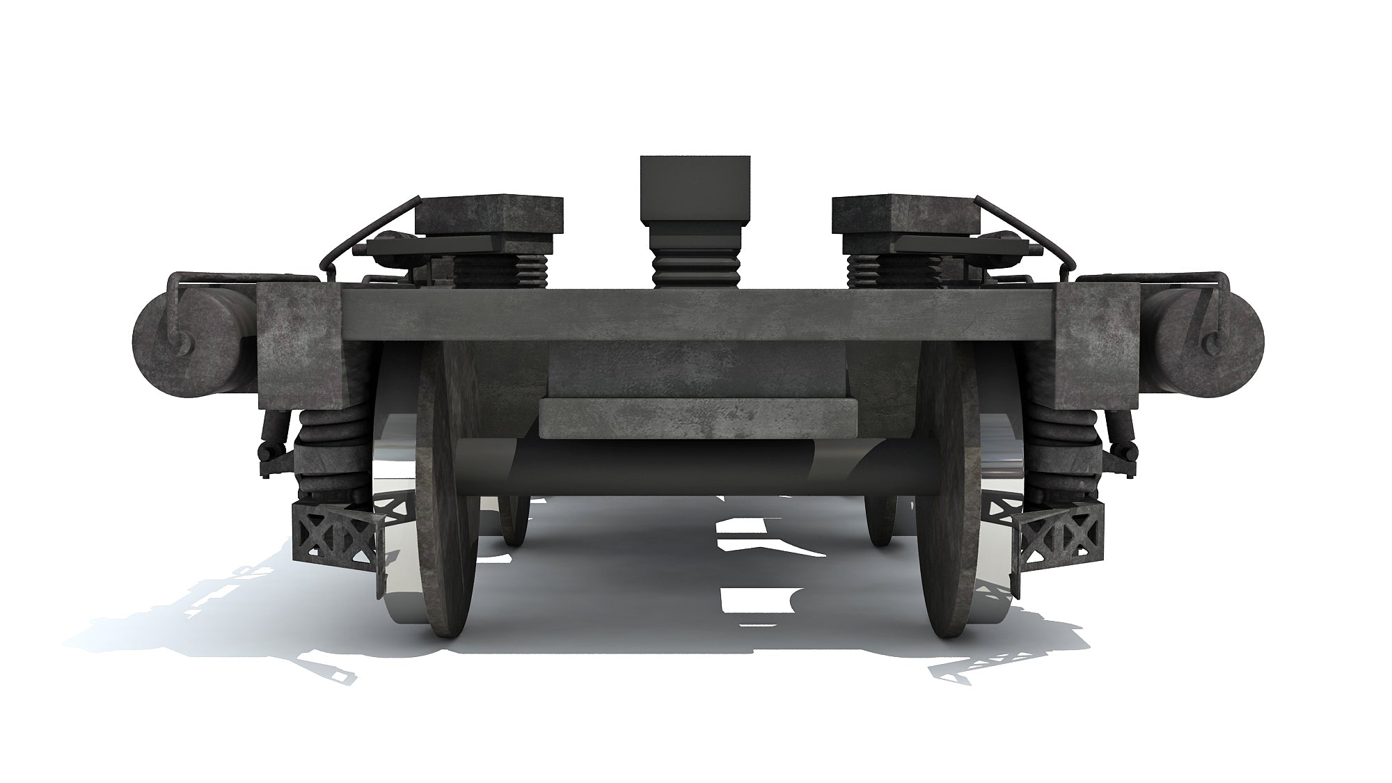 Train Wheels 3D Models