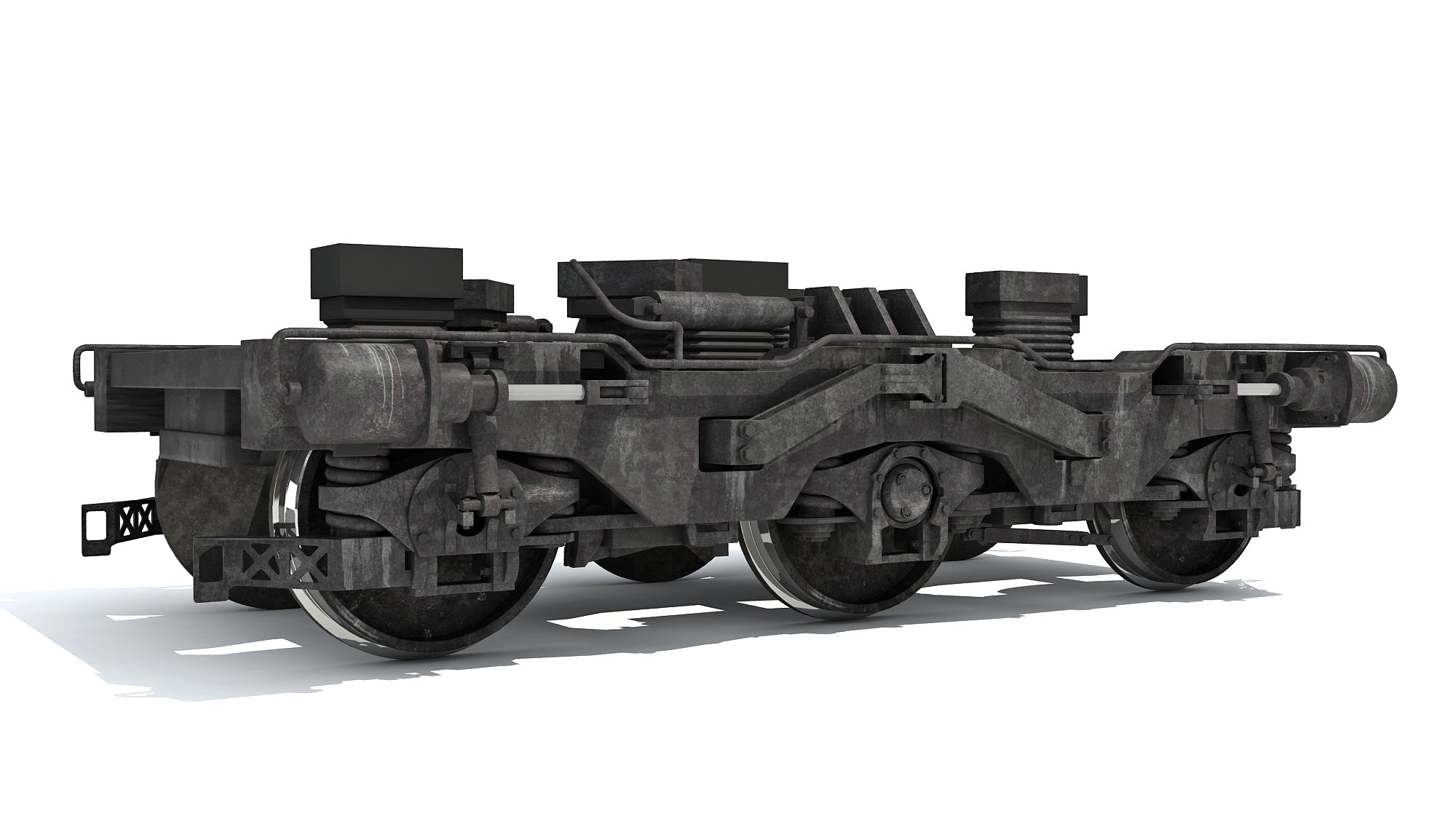 Train Wheels 3D Models