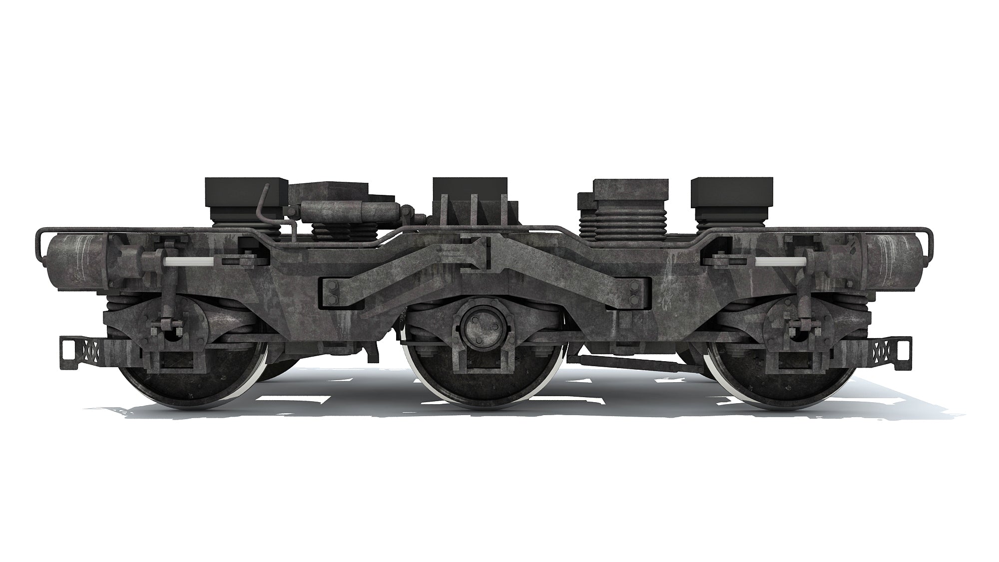 Train Wheels 3D Models