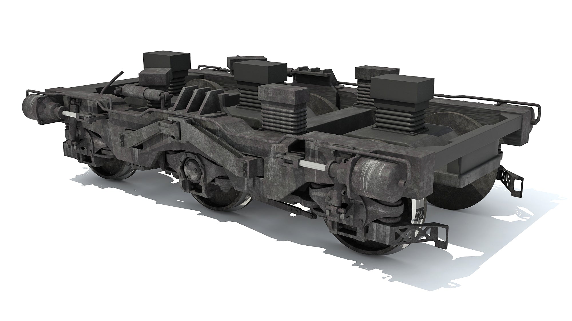 Train Wheels 3D Models
