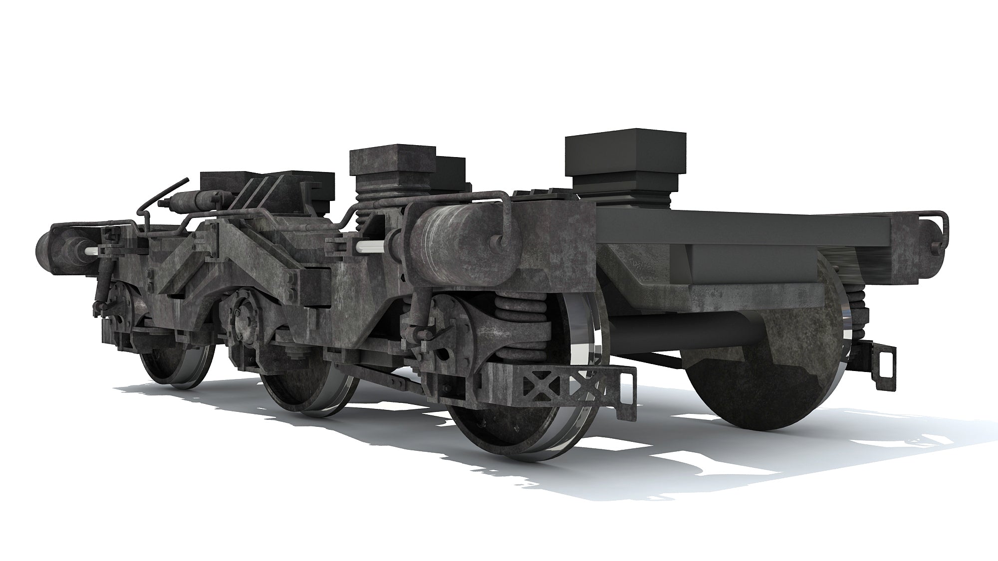 Train Wheels 3D Models