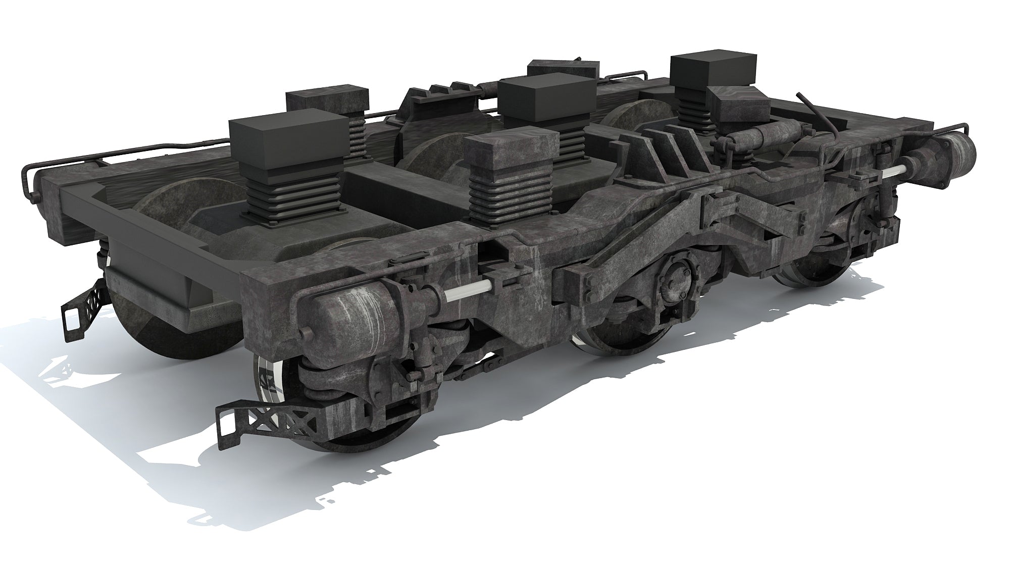 Train Wheels 3D Models