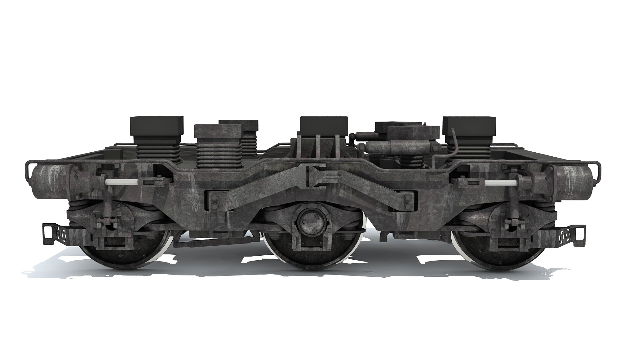 Train Wheels 3D Models