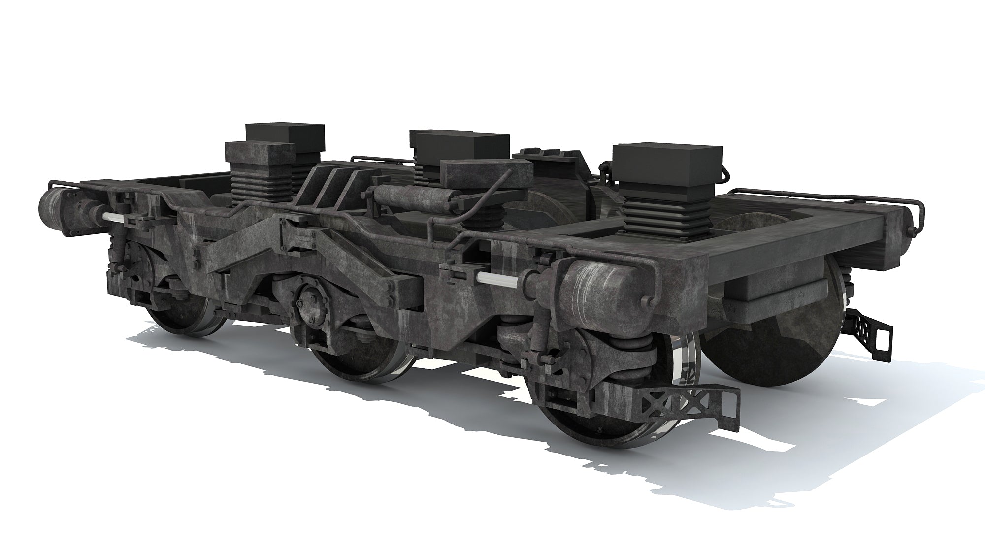 Train Wheels 3D Models