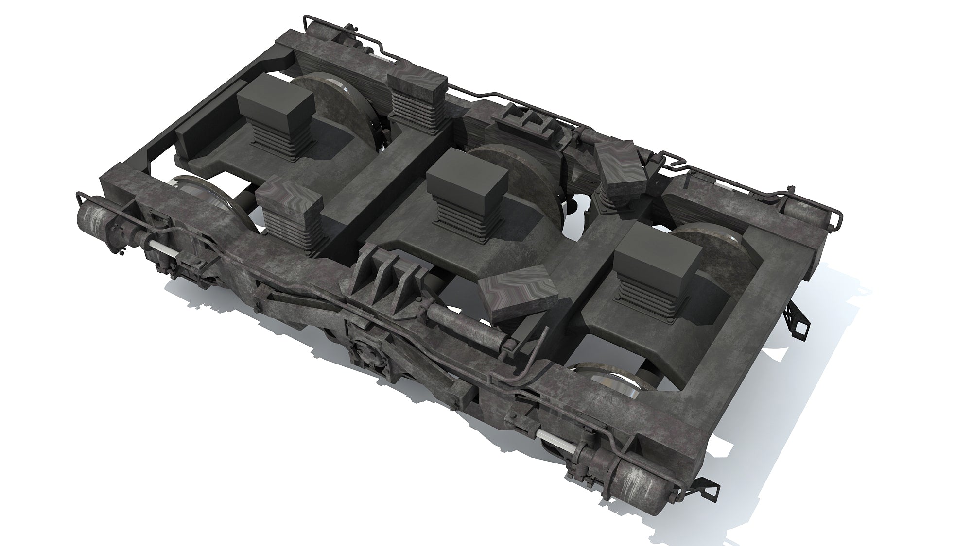 Train Wheels 3D Models