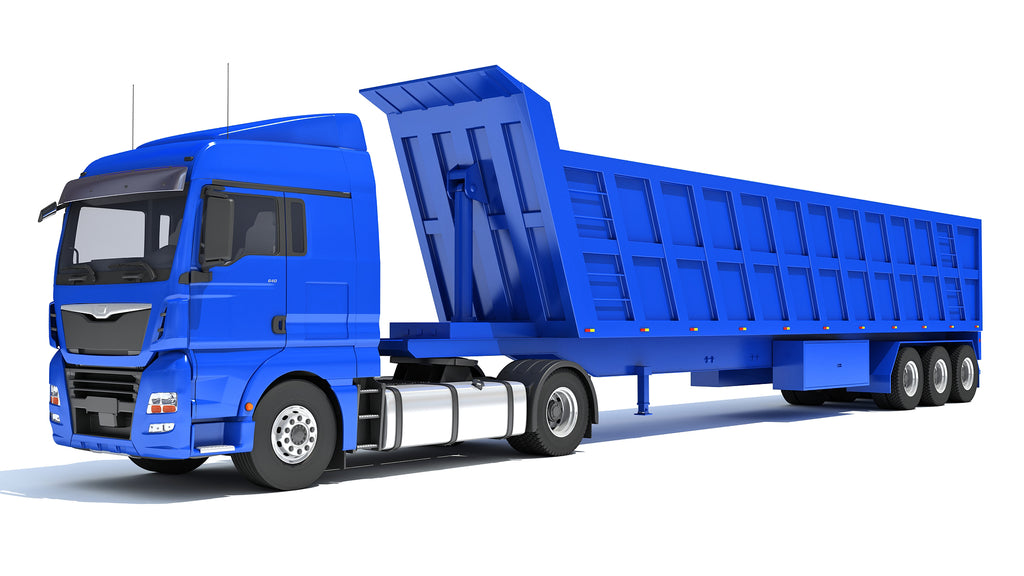 Truck with Tipper Trailer