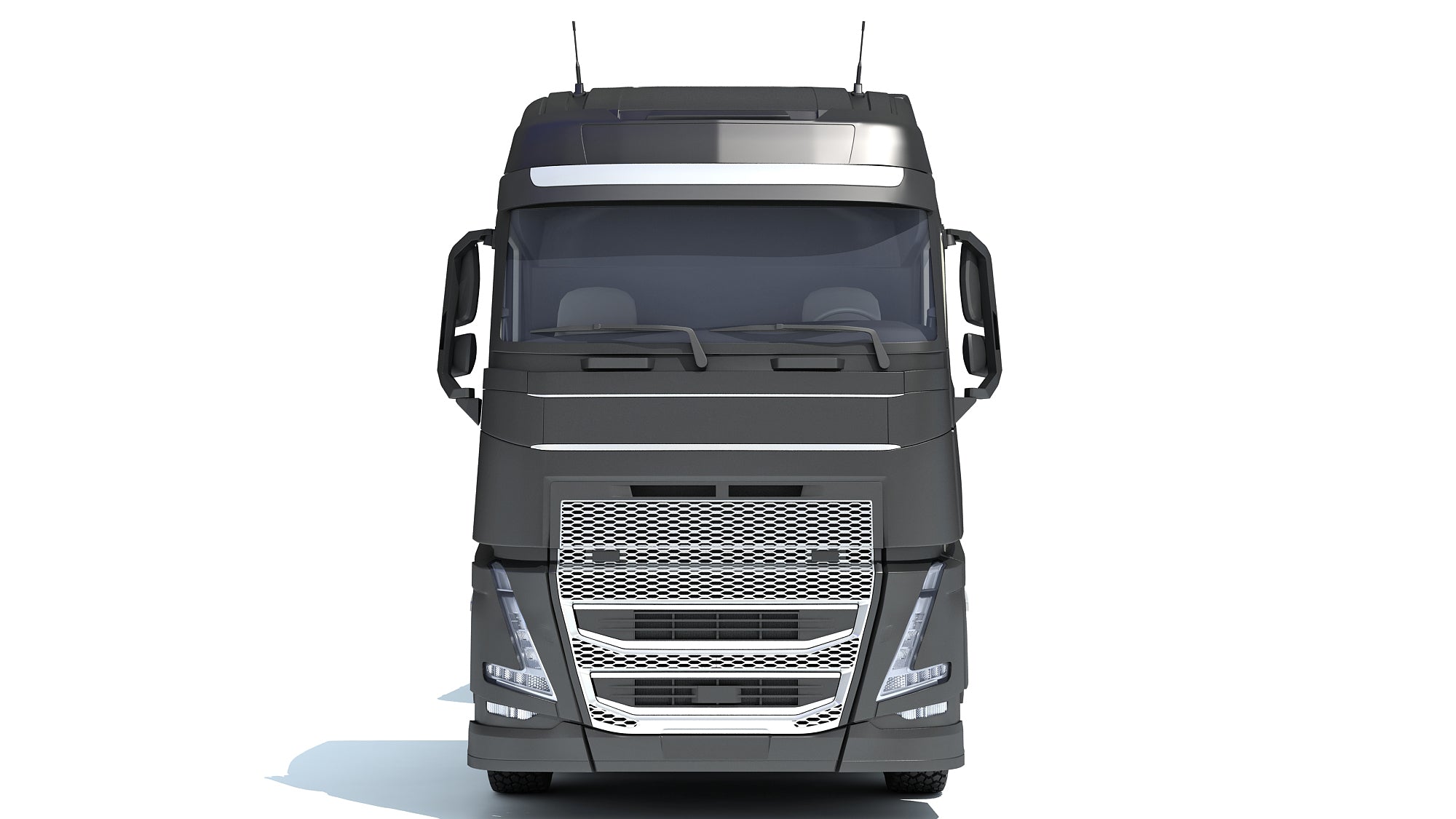 Truck with Tank Semitrailer