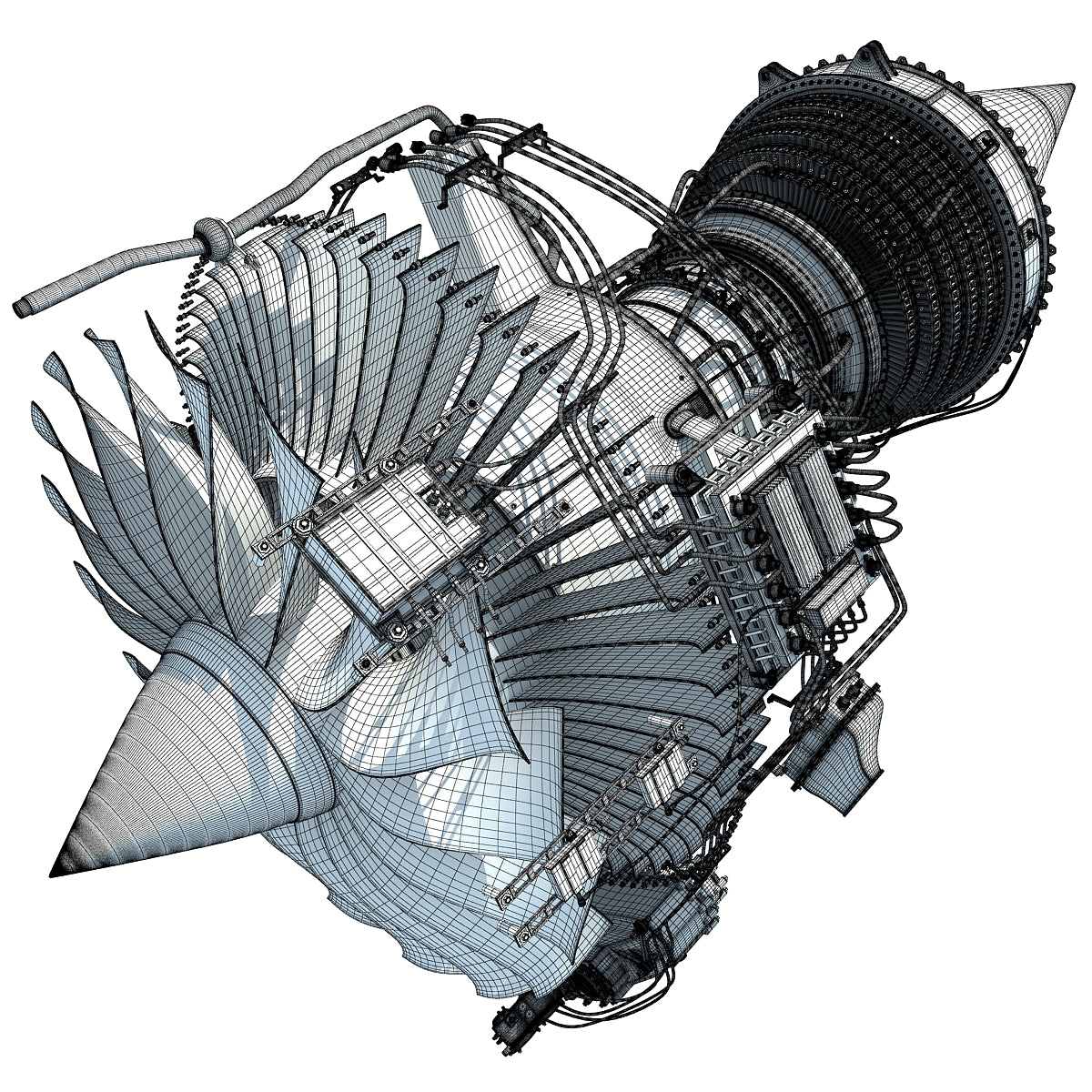 Turbofan Aircraft Engine