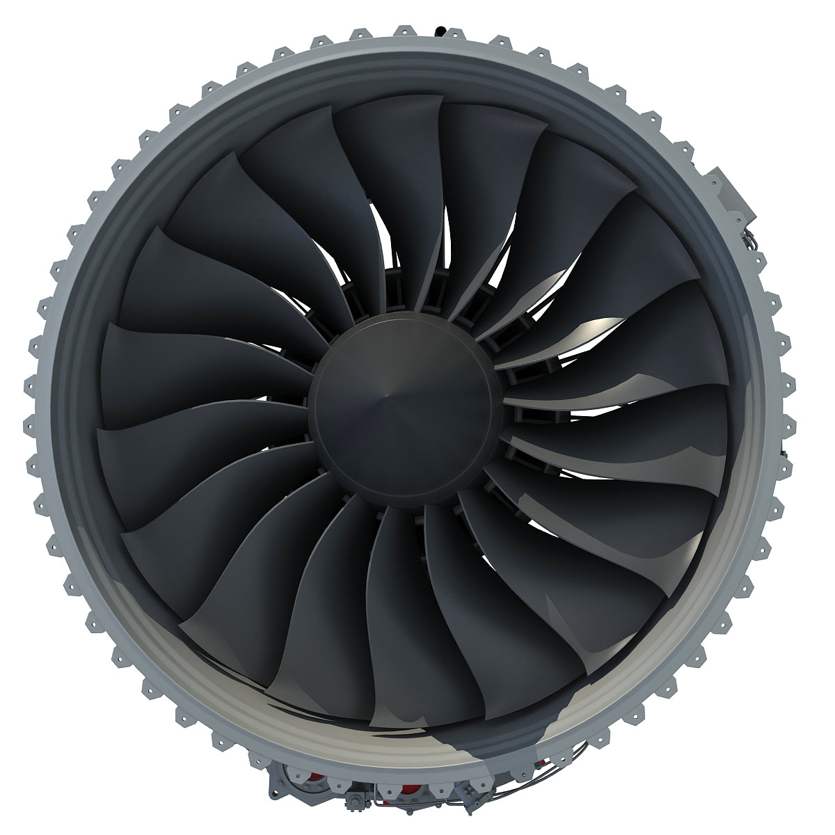 Rolls-Royce Trent 1000 Turbofan Aircraft Engine