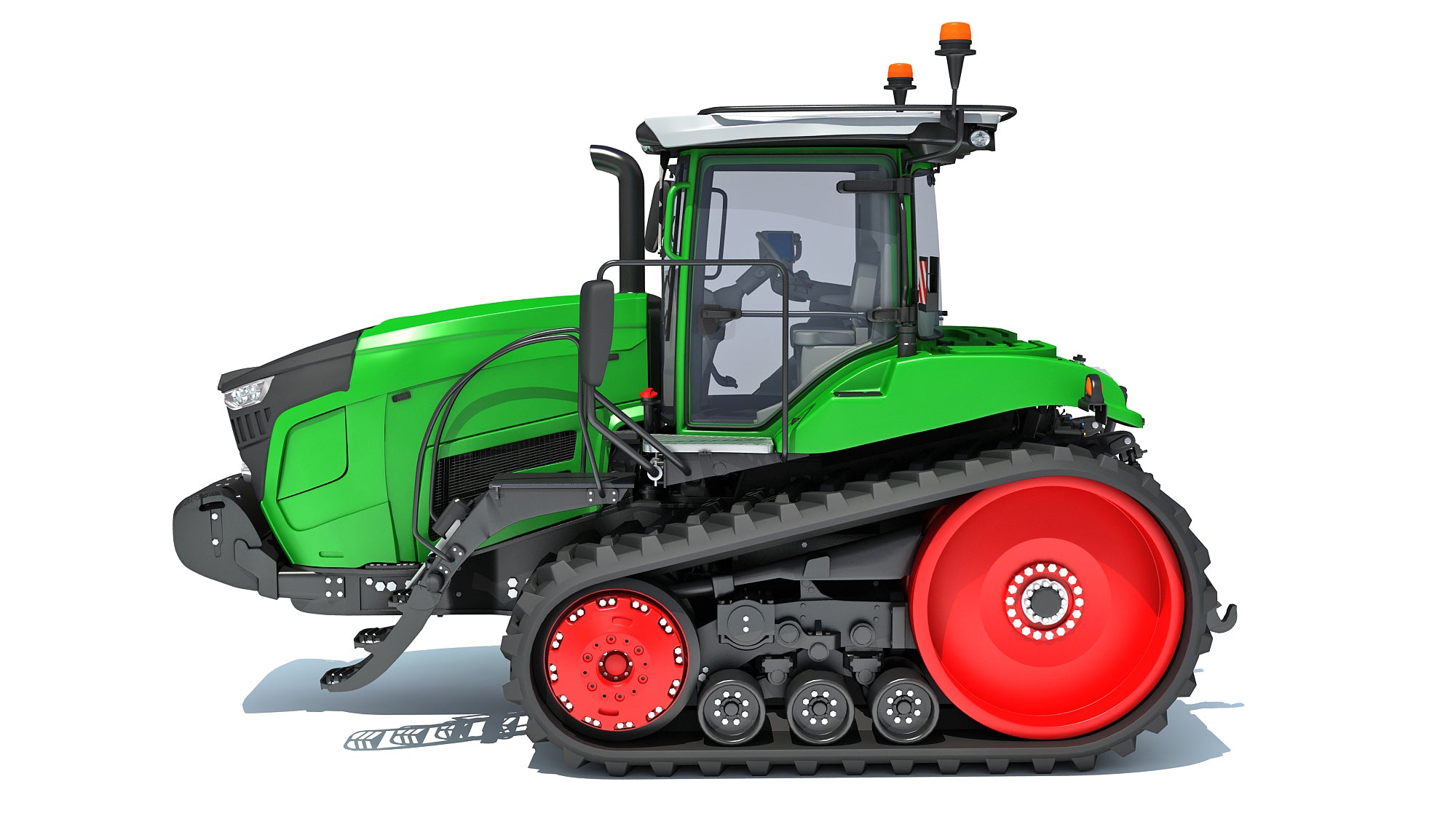 Two Track Tractor