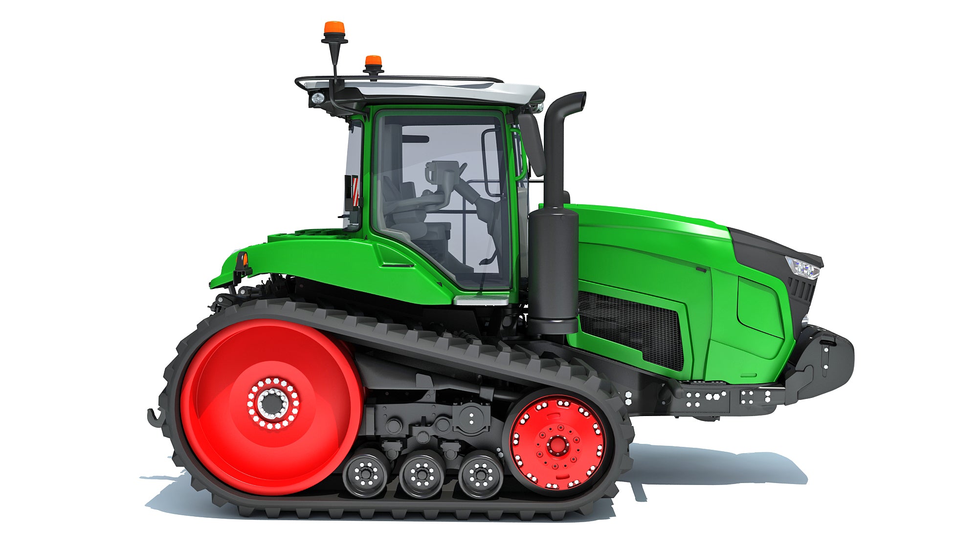 Two Track Tractor