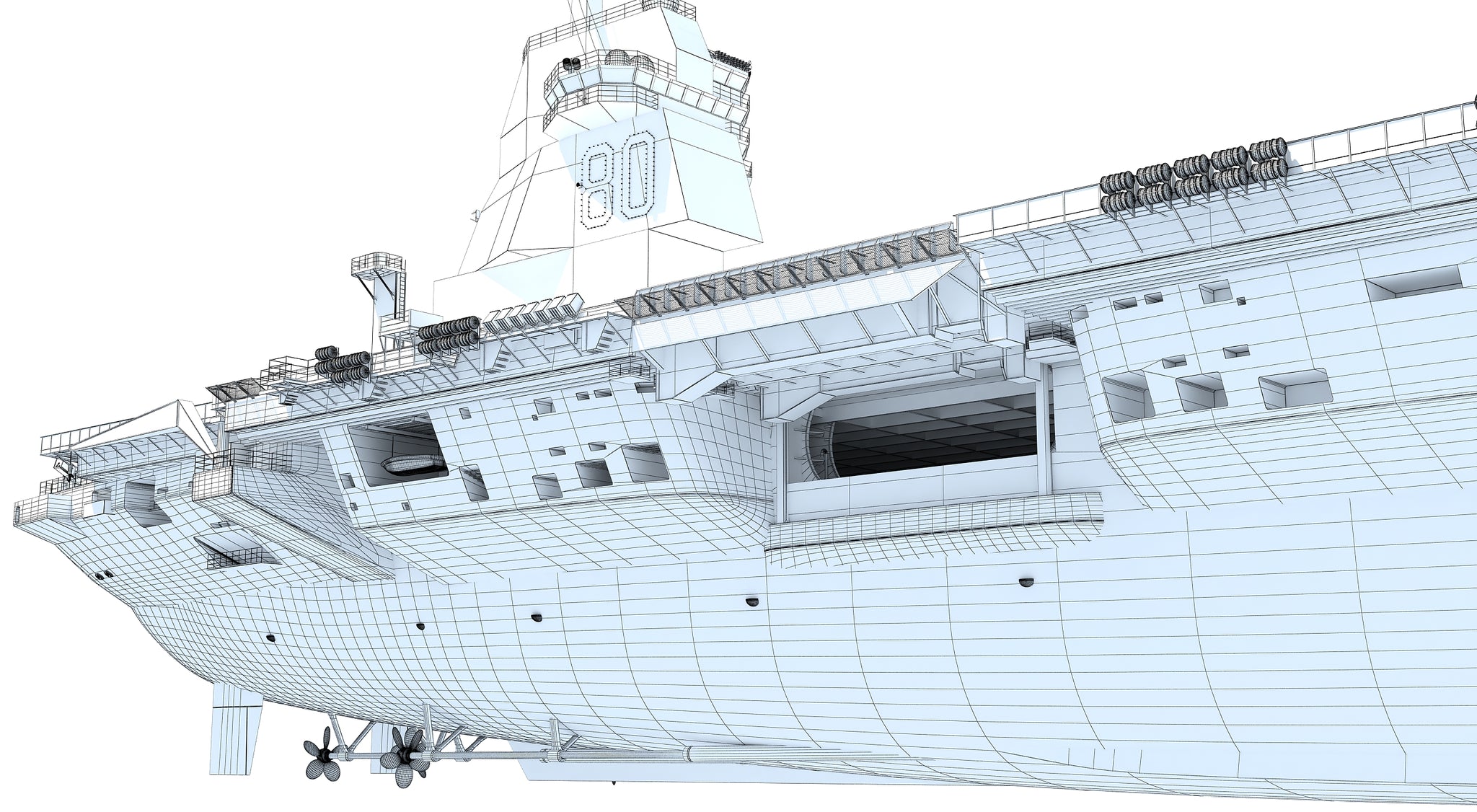 USS Enterprise CVN 80 Aircraft Carrier