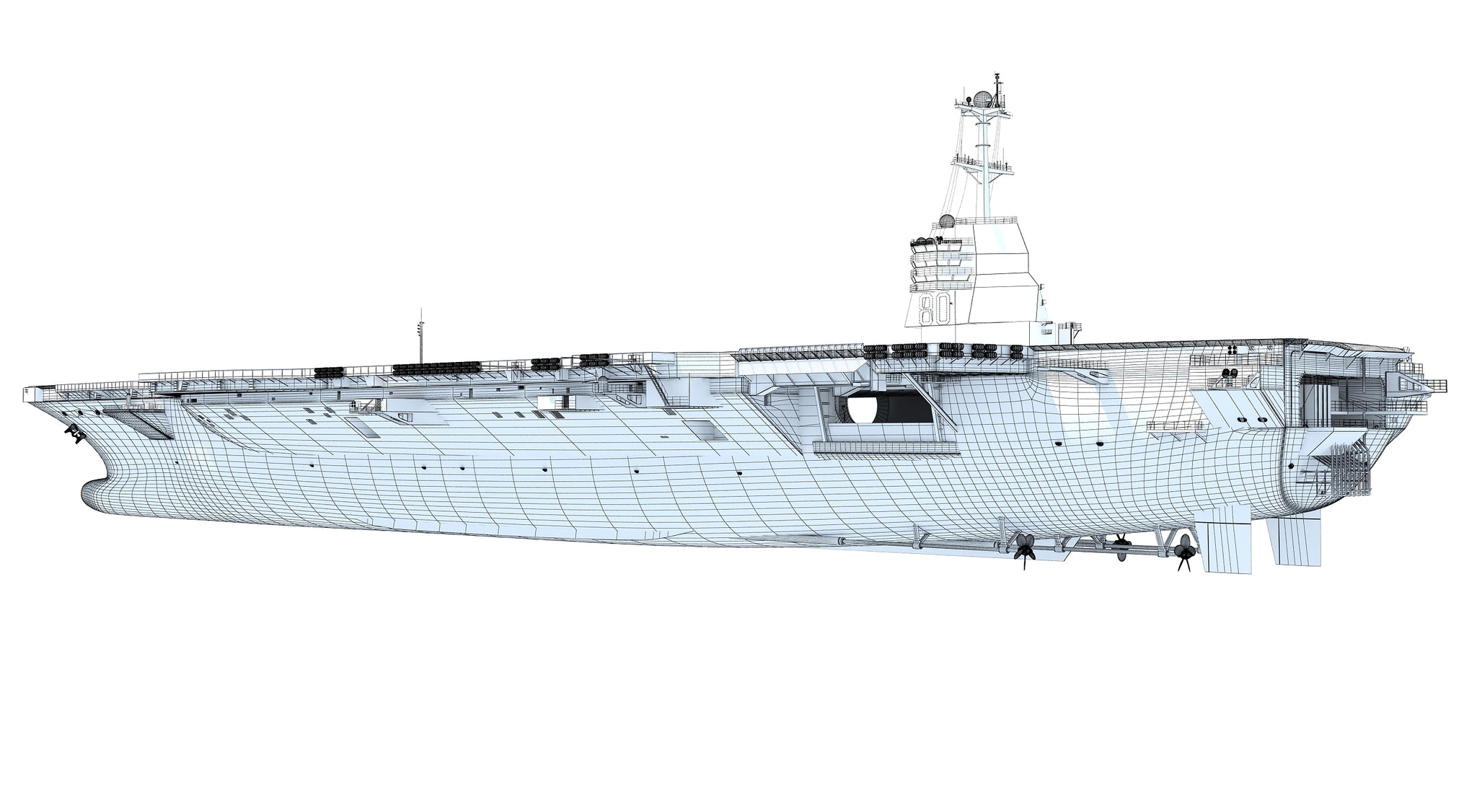 USS Enterprise CVN 80 Aircraft Carrier