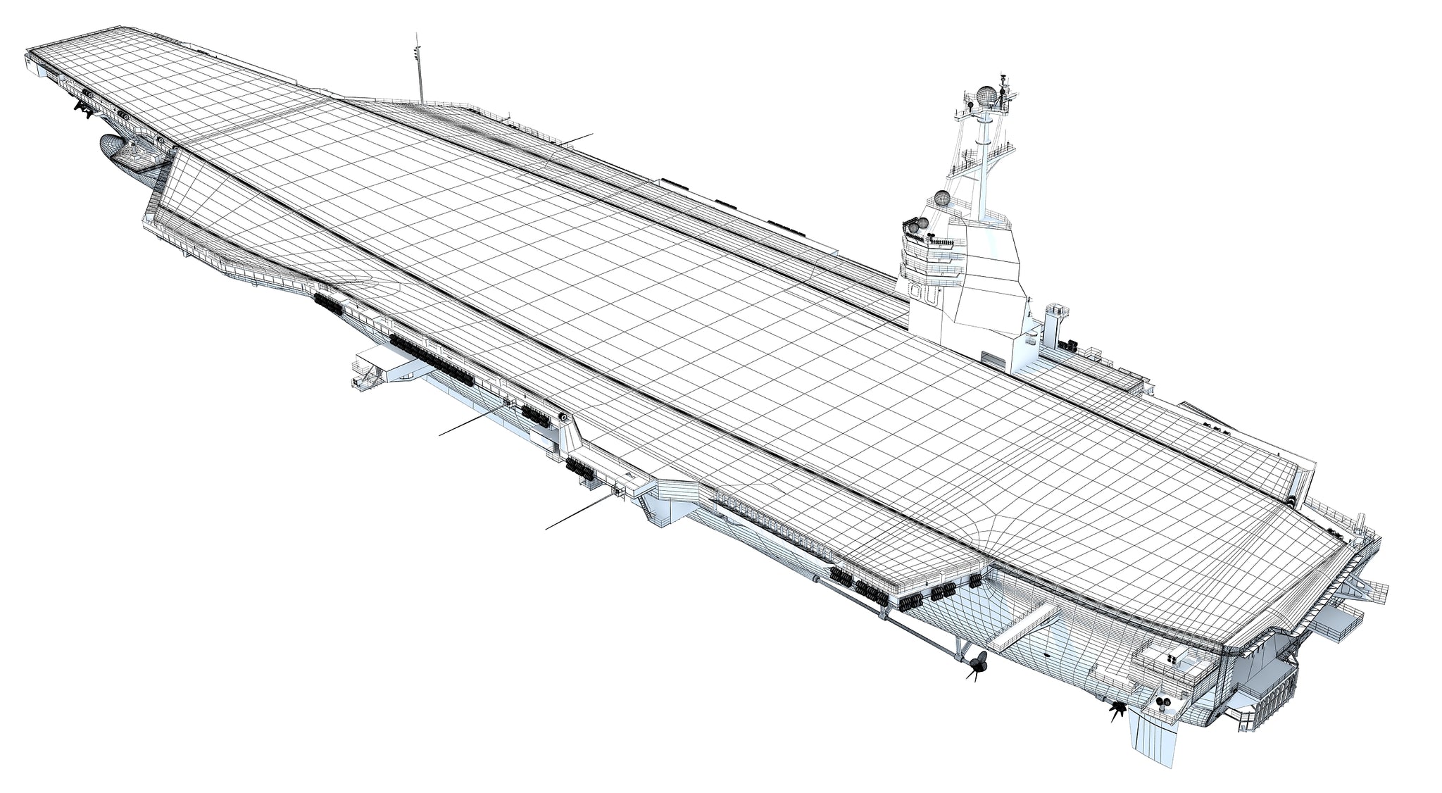 USS Enterprise CVN 80 Aircraft Carrier