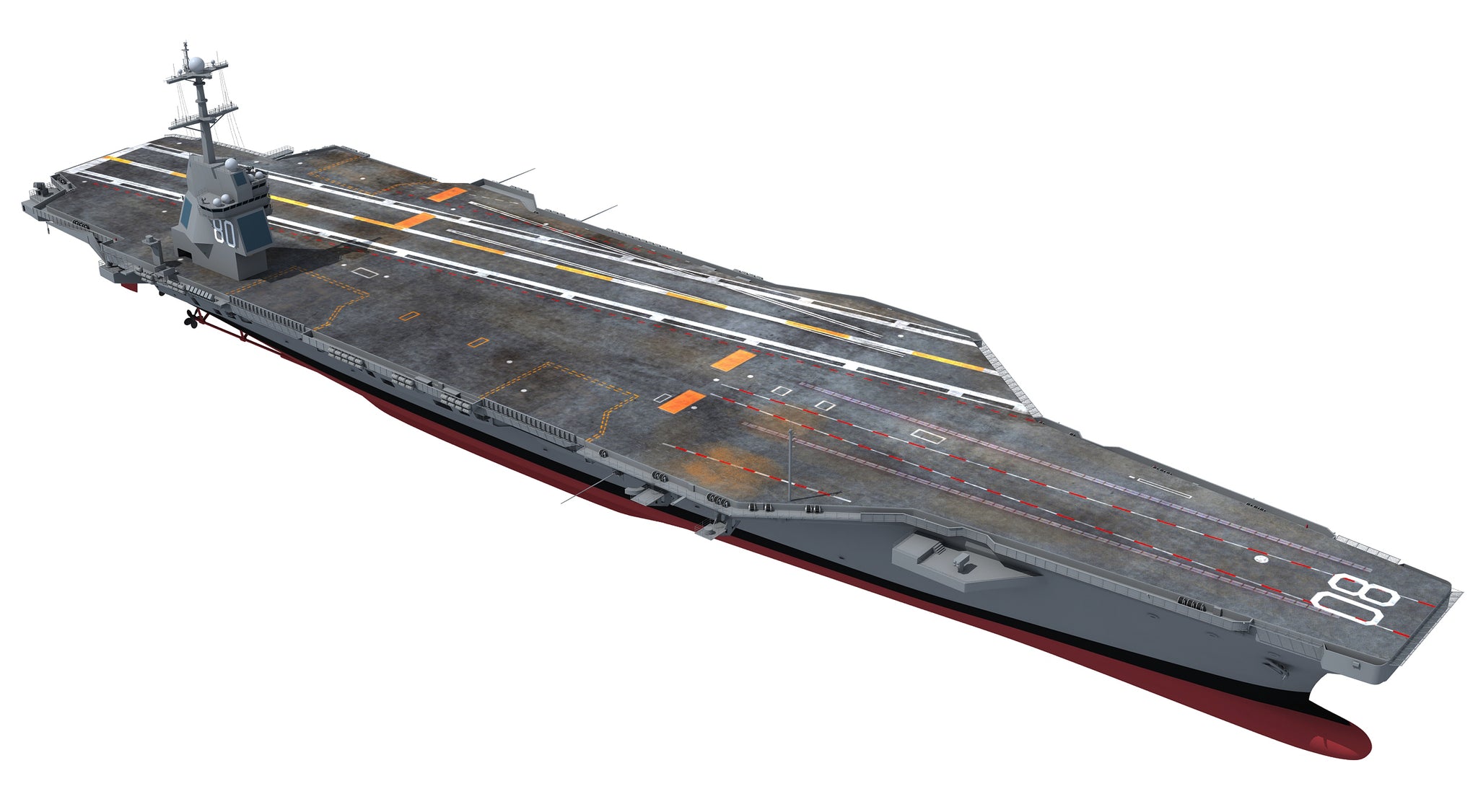 USS Enterprise CVN 80 Aircraft Carrier