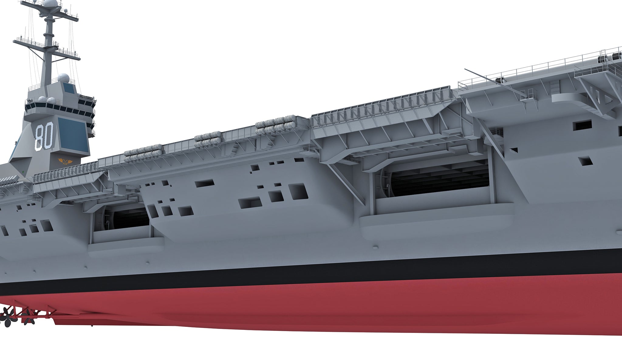 USS Enterprise CVN 80 Aircraft Carrier