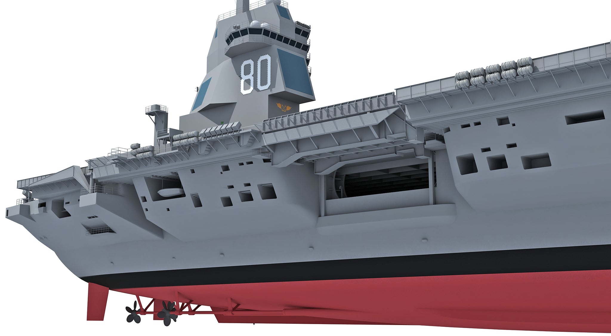 USS Enterprise CVN 80 Aircraft Carrier