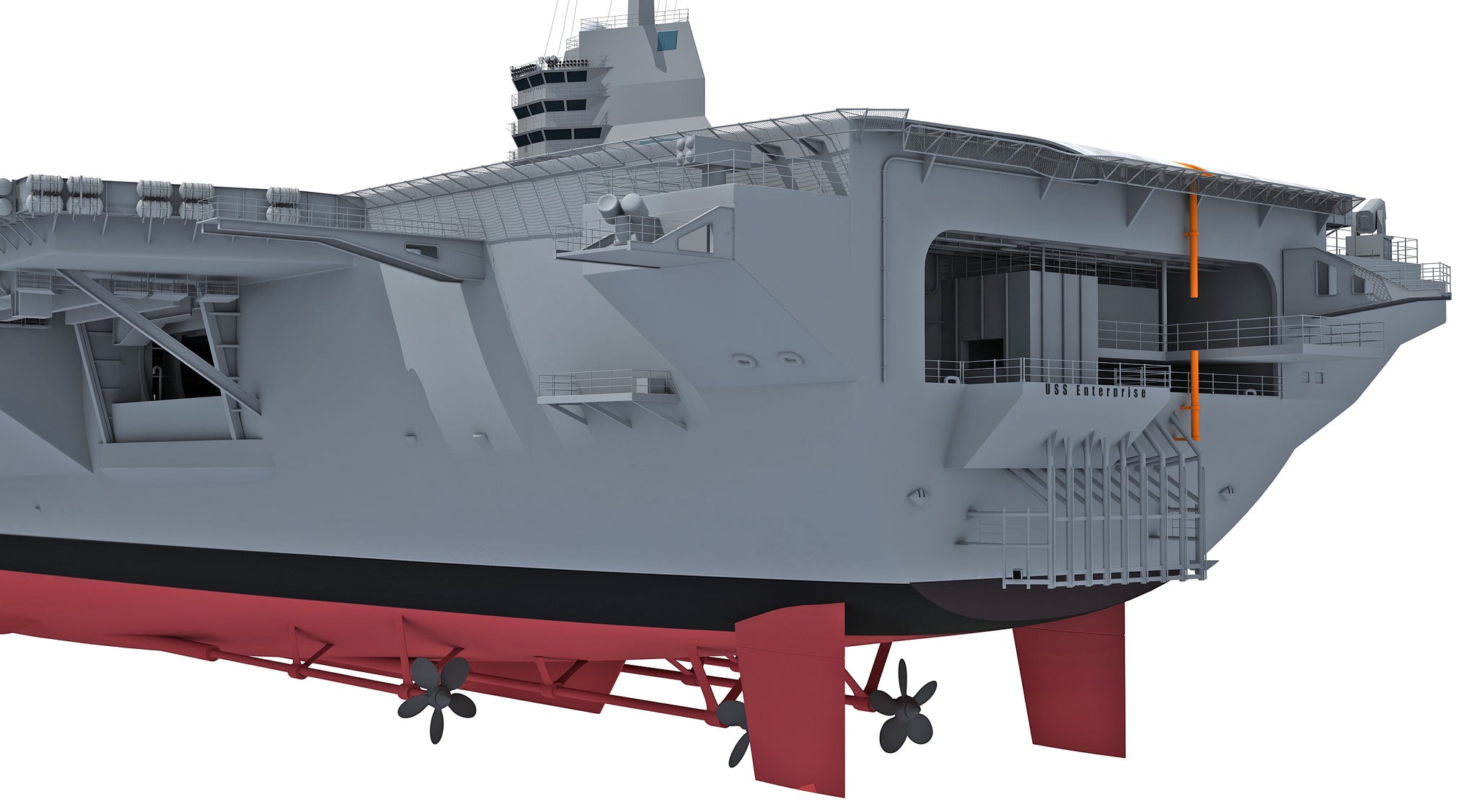 USS Enterprise CVN 80 Aircraft Carrier