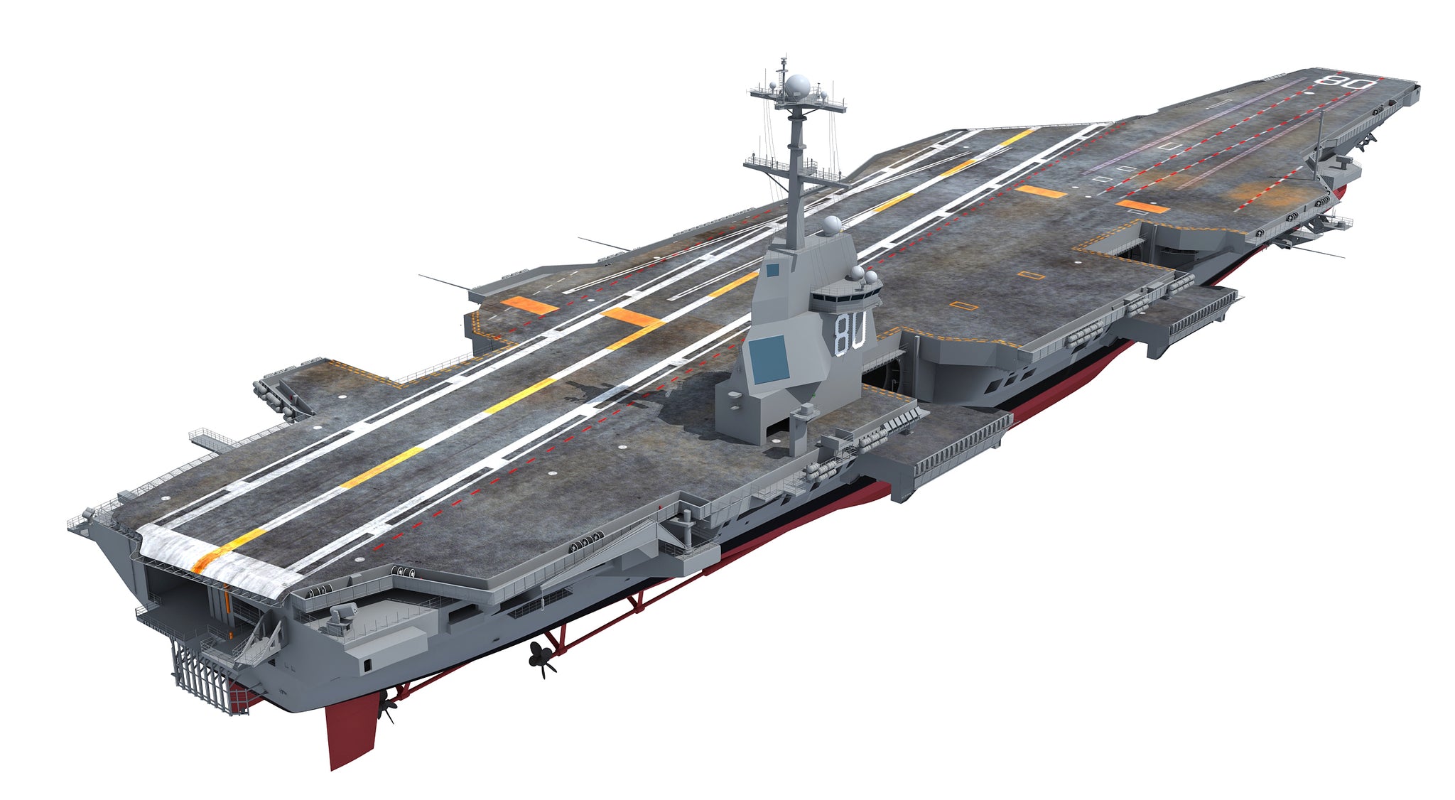USS Enterprise CVN 80 Aircraft Carrier