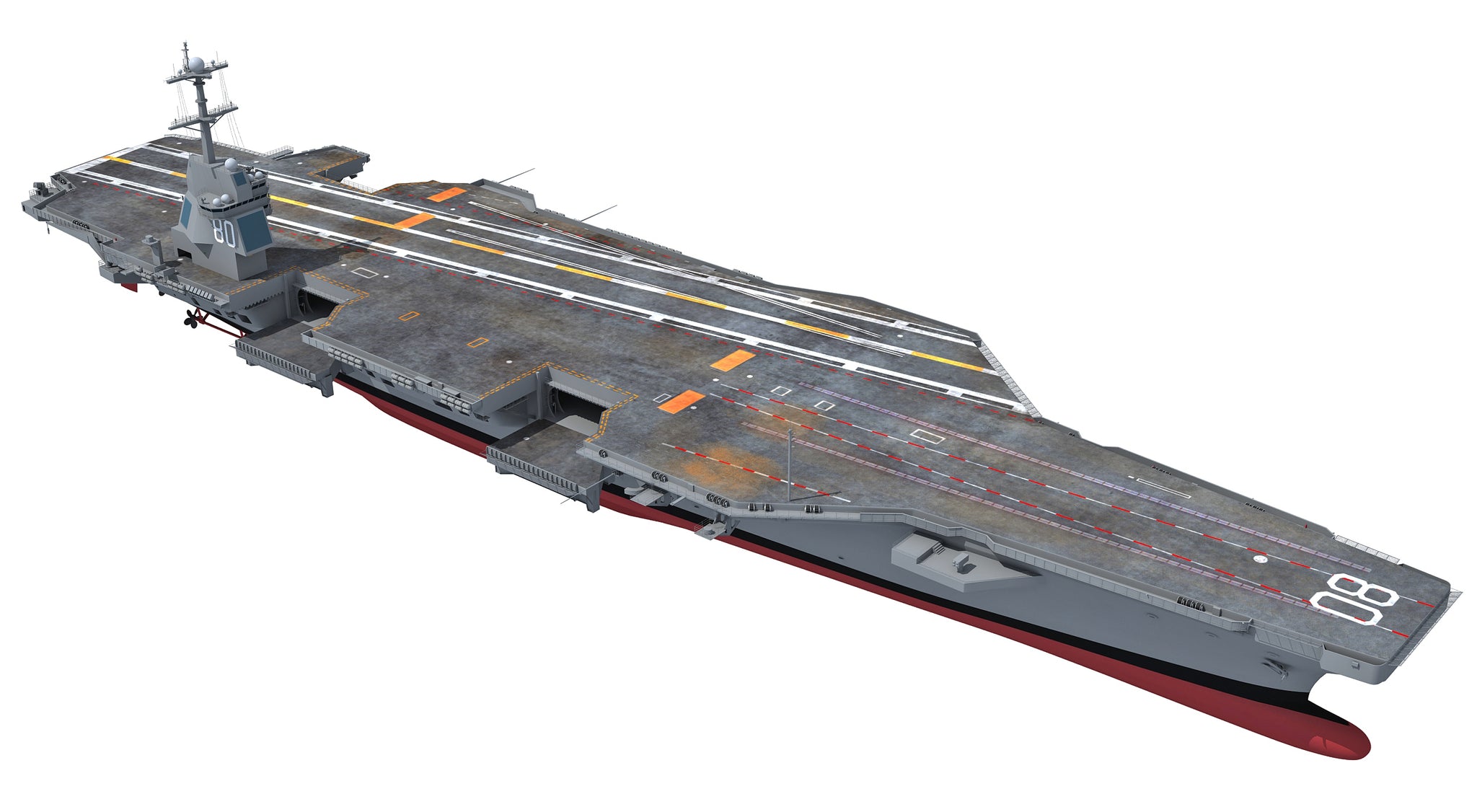USS Enterprise CVN 80 Aircraft Carrier