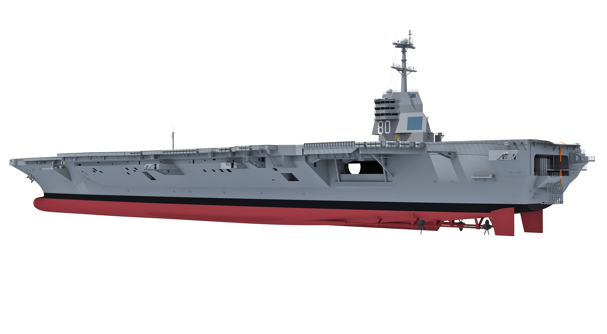 USS Enterprise CVN 80 Aircraft Carrier