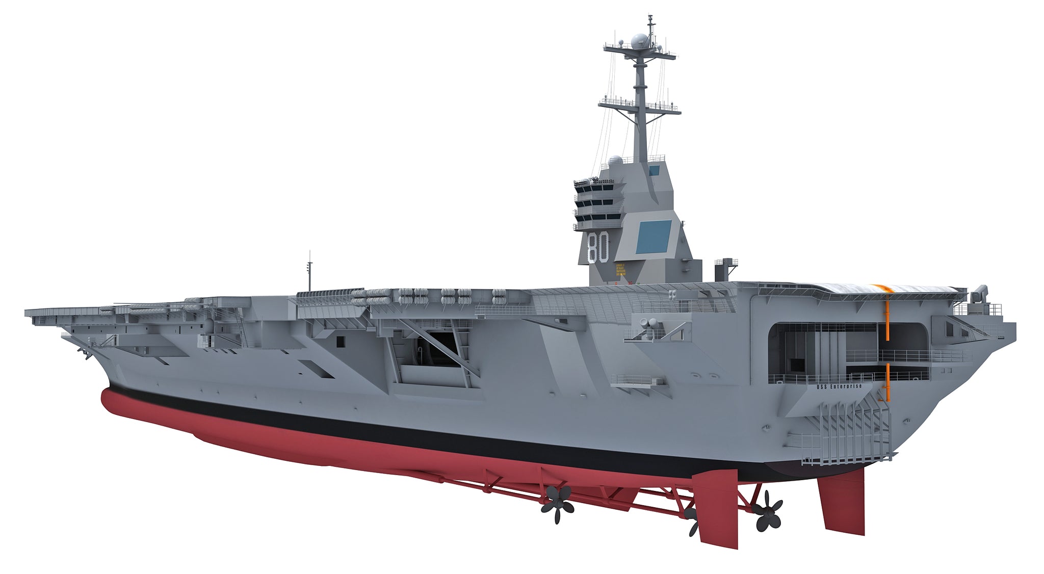 USS Enterprise CVN 80 Aircraft Carrier