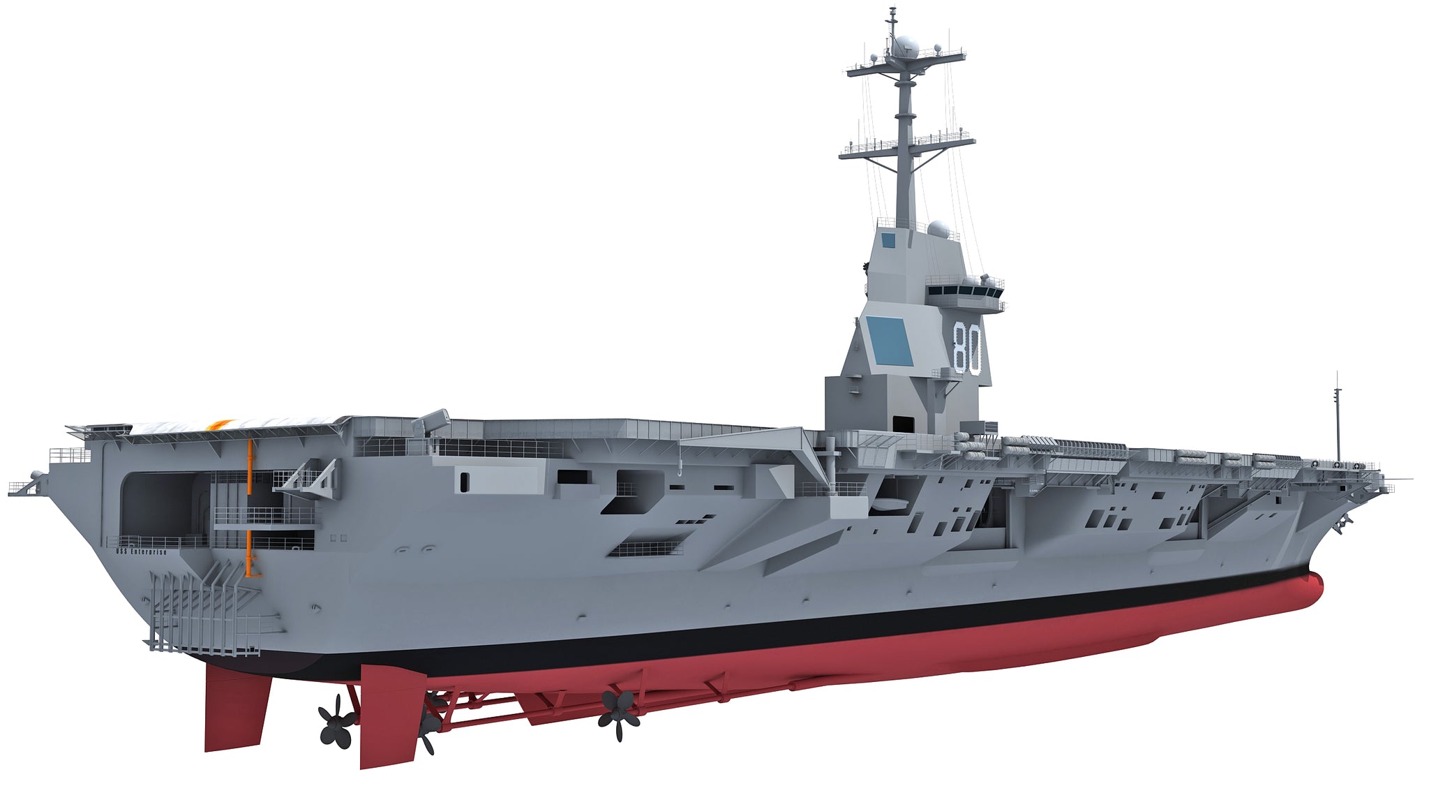 USS Enterprise CVN 80 Aircraft Carrier