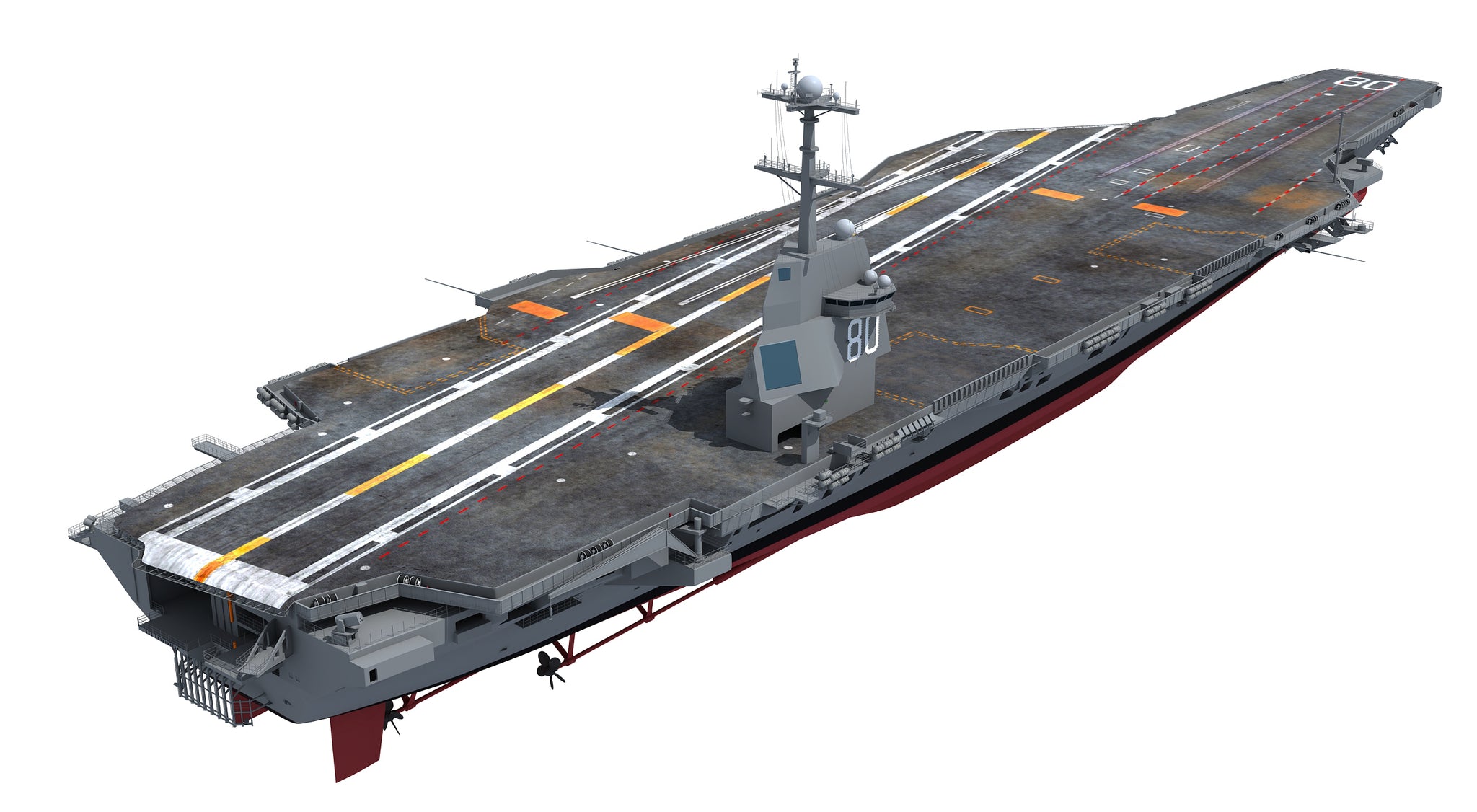USS Enterprise CVN 80 Aircraft Carrier