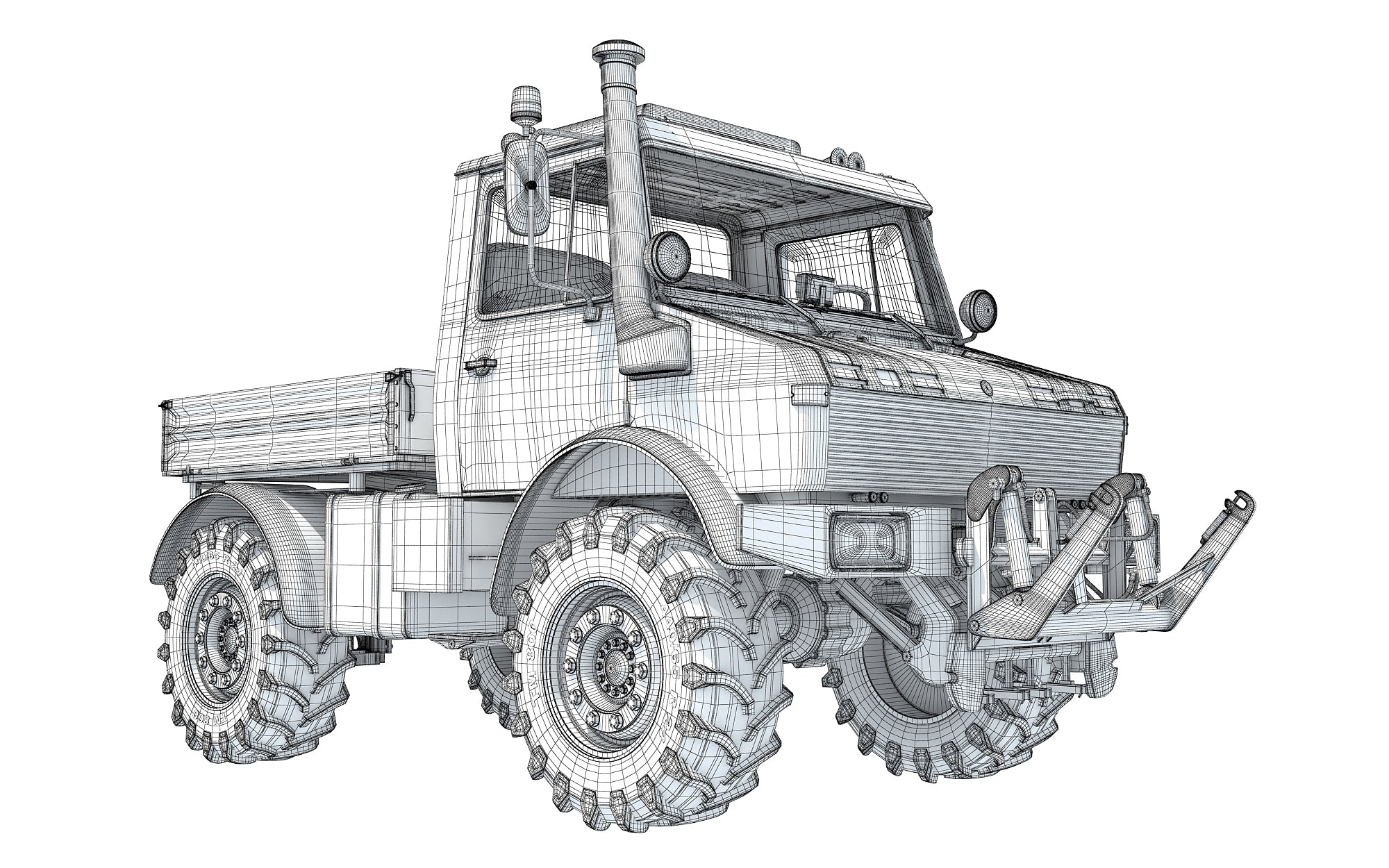 Mercedes Benz Unimog Off-road Truck