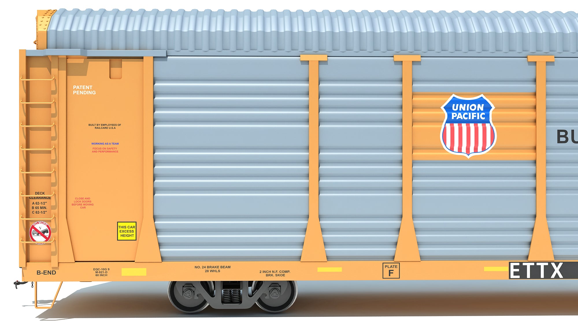 Union Pacific Auto Carrier Car