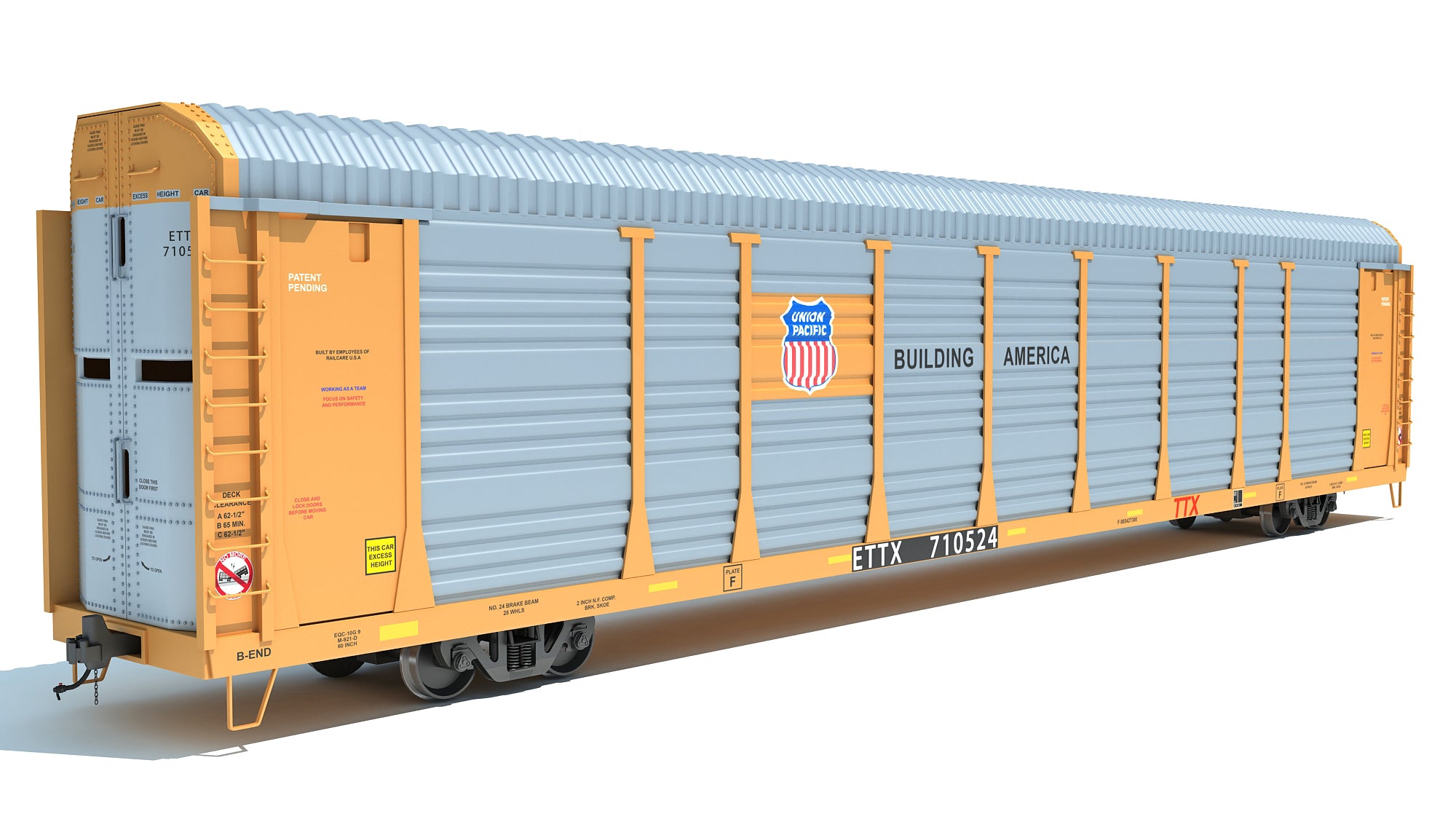Union Pacific Auto Carrier Car