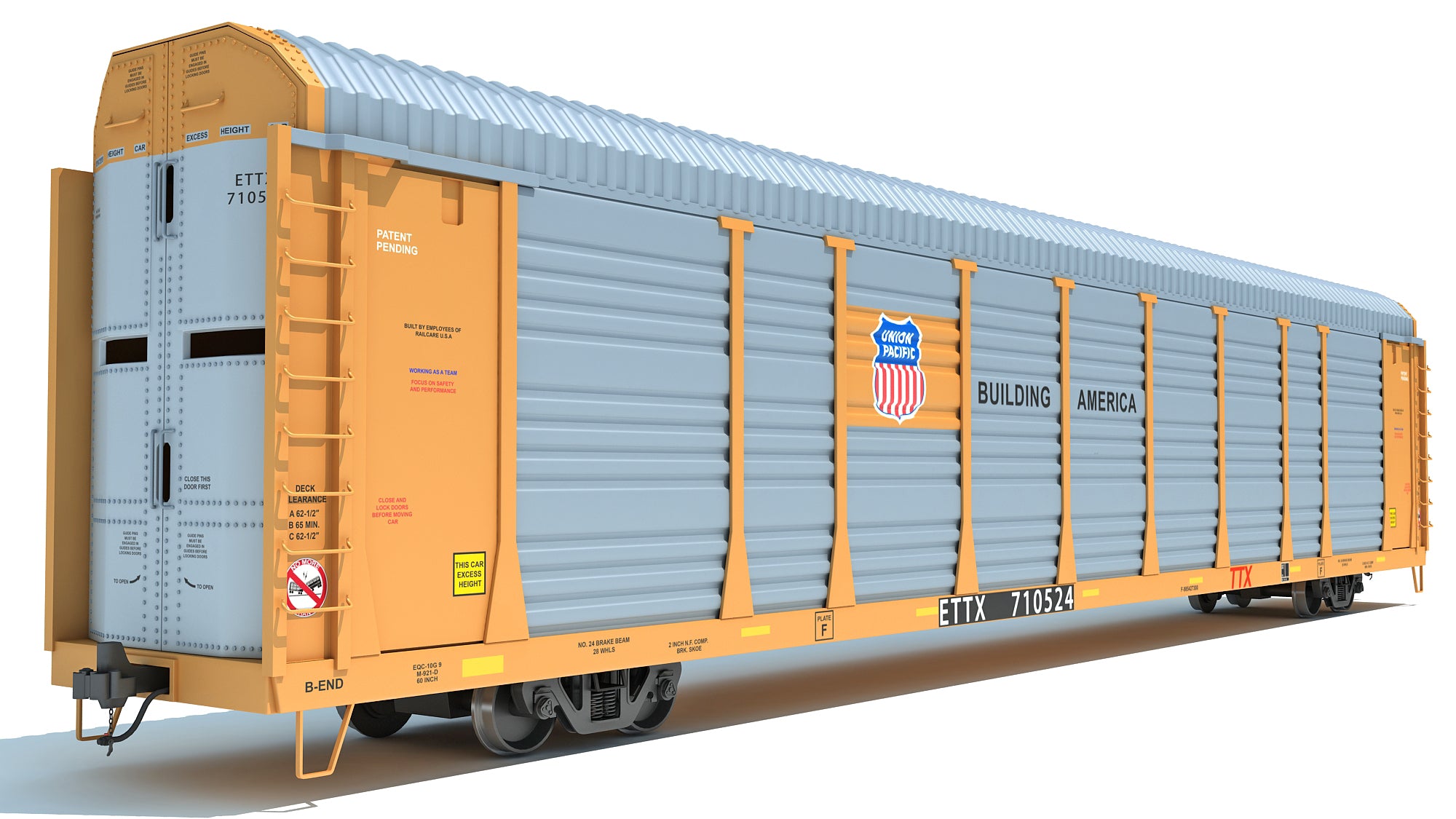 Union Pacific Auto Carrier Car
