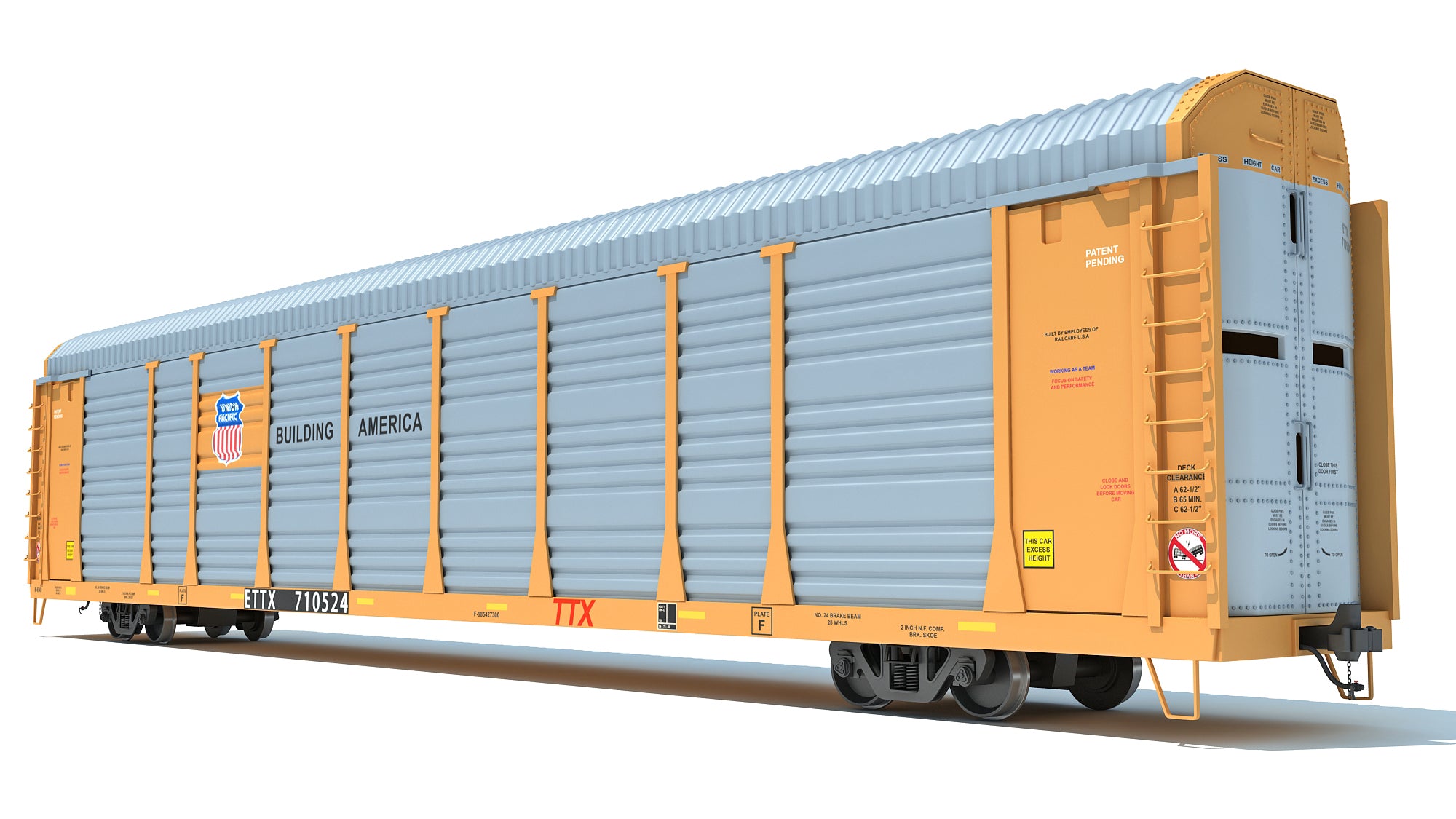 Union Pacific Auto Carrier Car