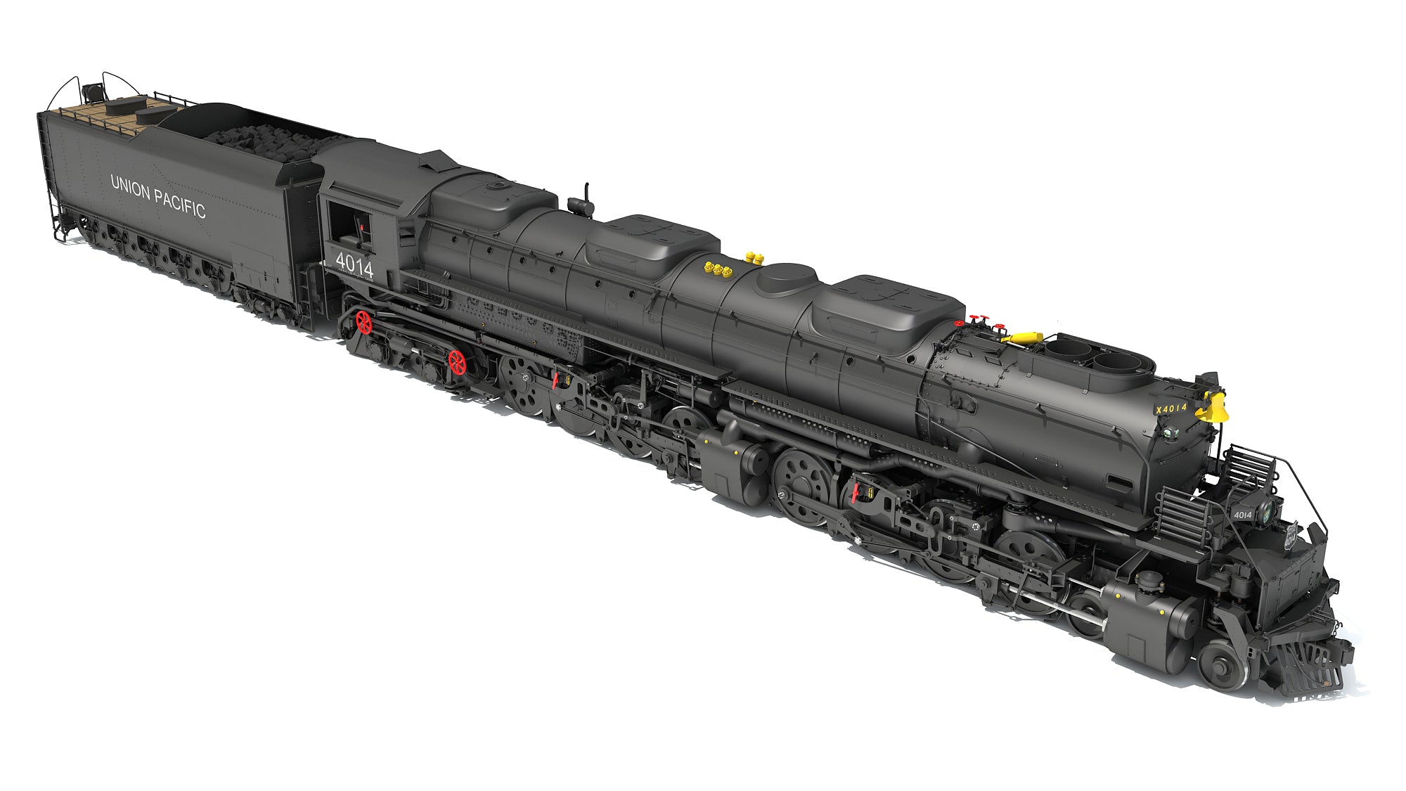 Union Pacific Big Boy 4014 Steam Locomotive 3D Horse union-pacific-big-boy-4014-steam-locomotive-3d-horse