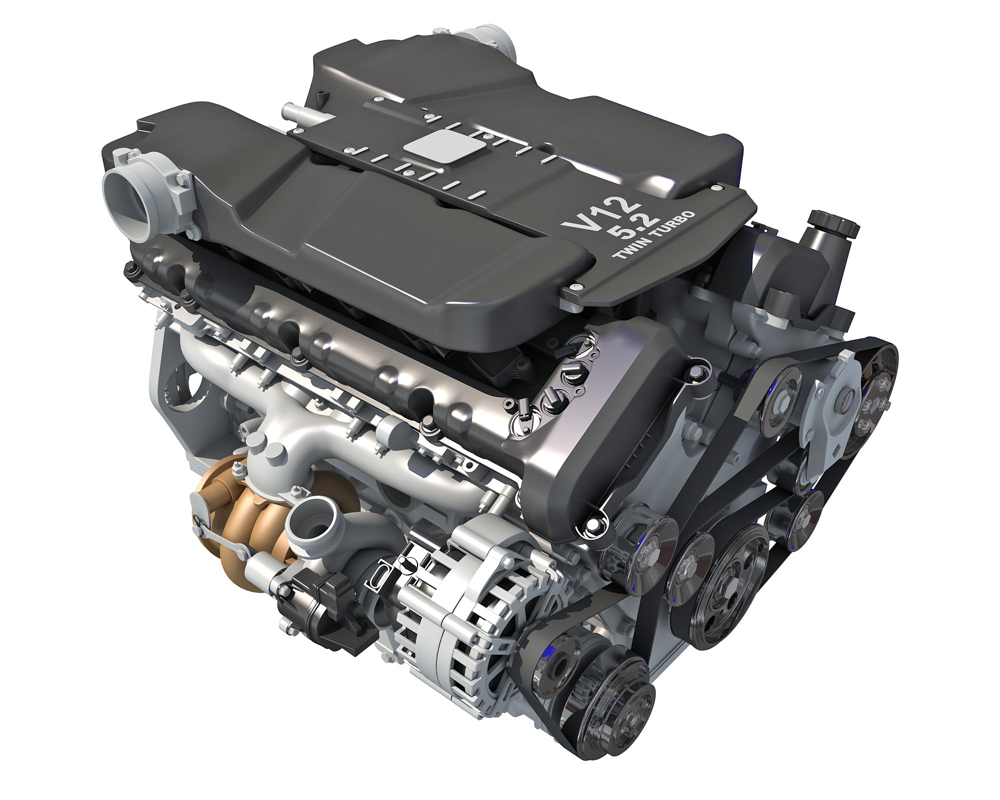 V12 Engine 3D Models