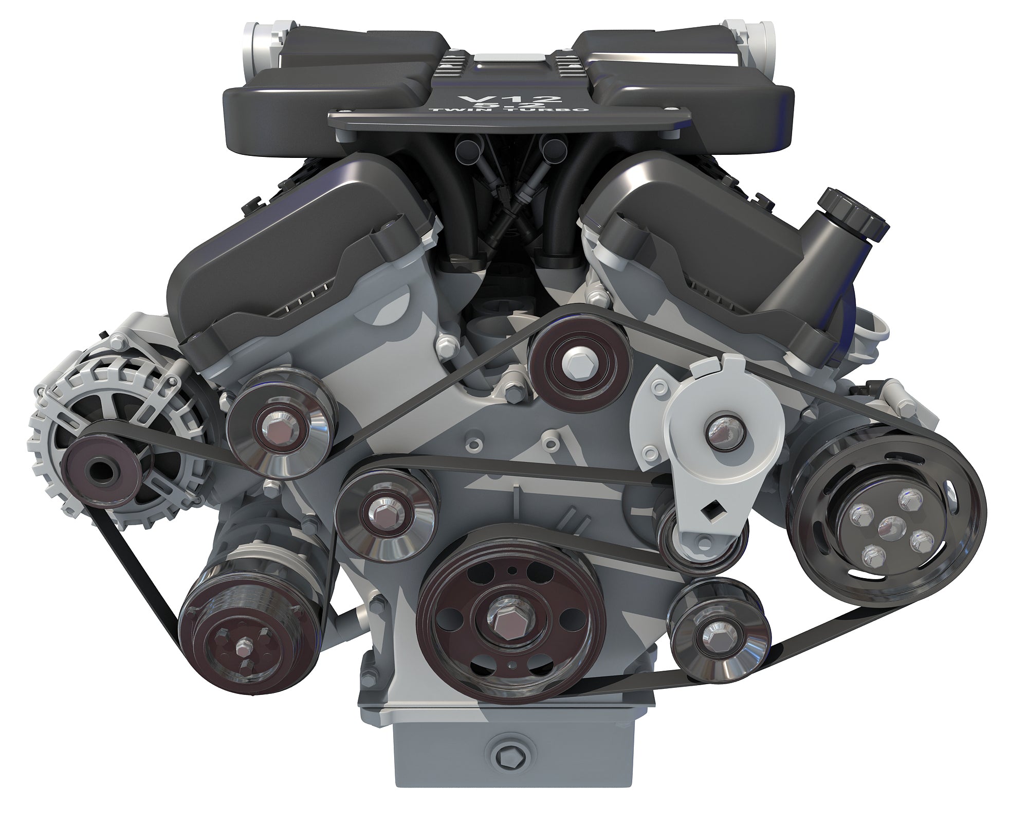 V12 Engine 3D Models